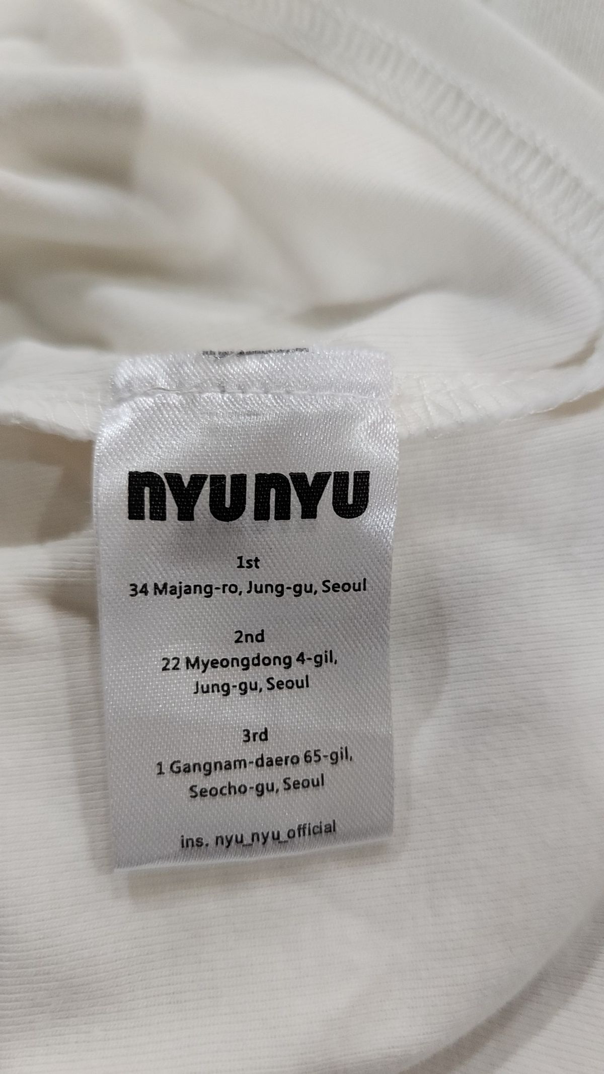 뉴뉴(NIUNIU) 반소매 티셔츠 XS