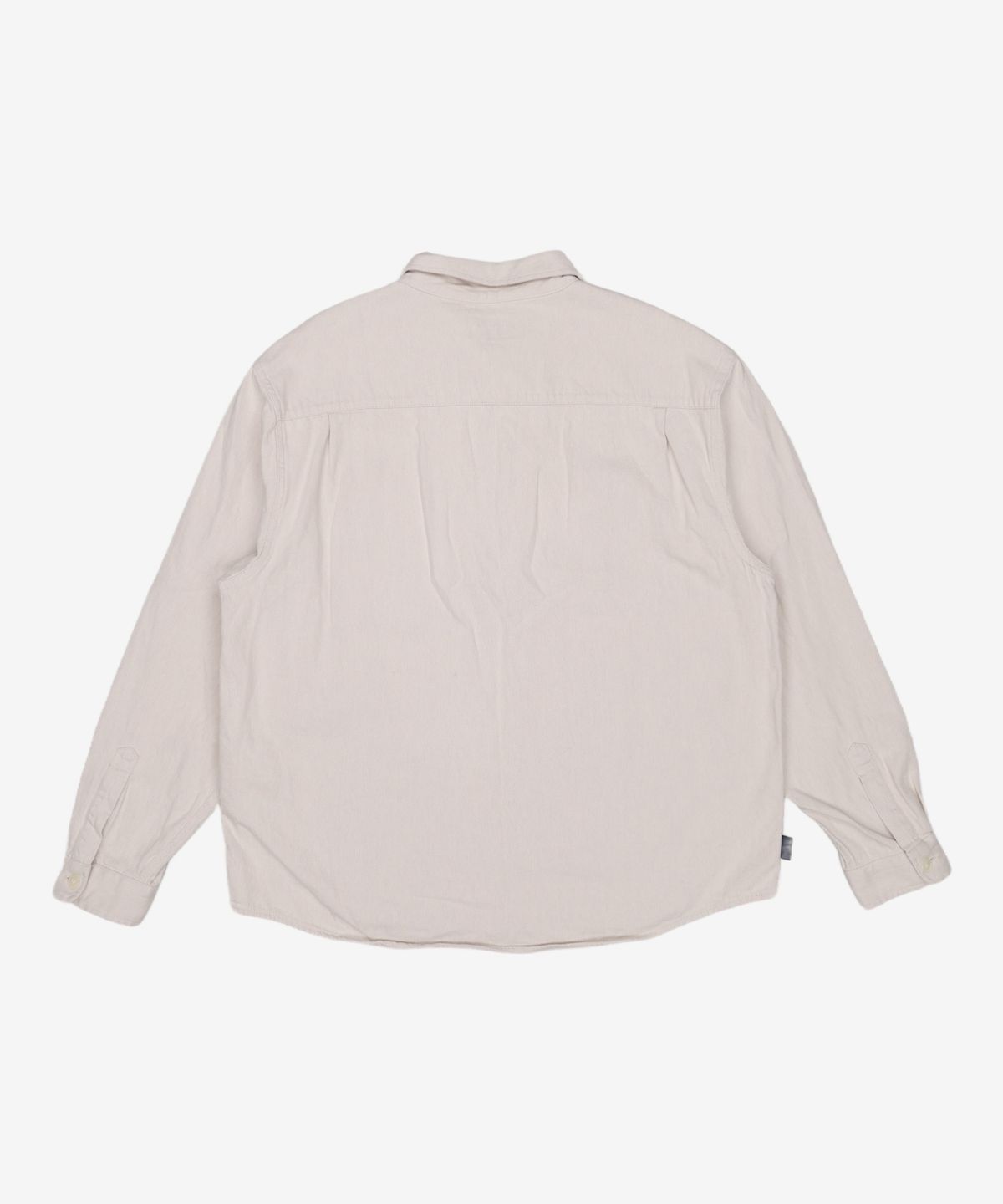 디스이즈네버댓(THISISNEVERTHAT) Half Zip Shirt Ivory L