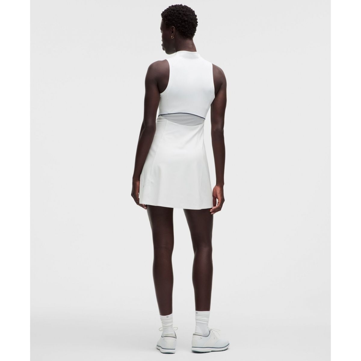 룰루레몬(LULULEMON) Nulu 모크넥 골프 드레스  WHT CLBL