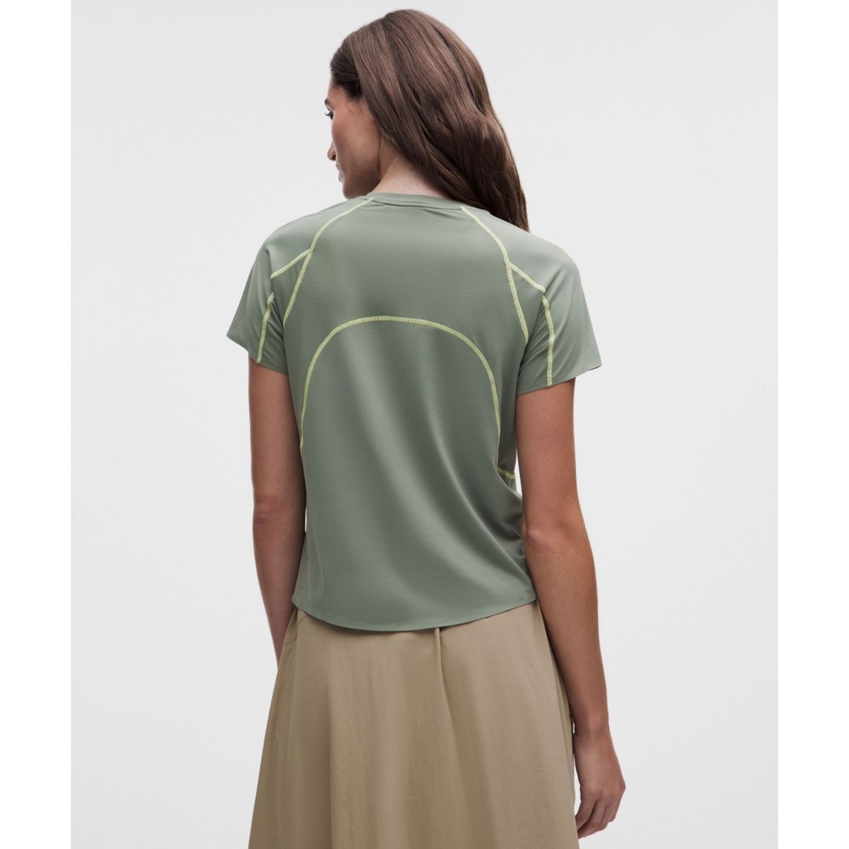 룰루레몬(LULULEMON) UV 프로텍티브 벤틸레이티드 숏슬리브 셔츠  WILO ELLE