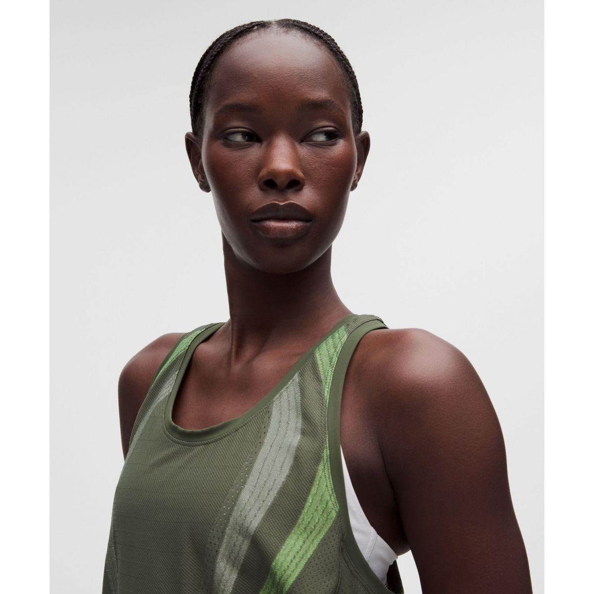 룰루레몬(LULULEMON) 패스트 앤 프리 에어플로우 러닝 탱크탑  SYEG LAYR LTIV