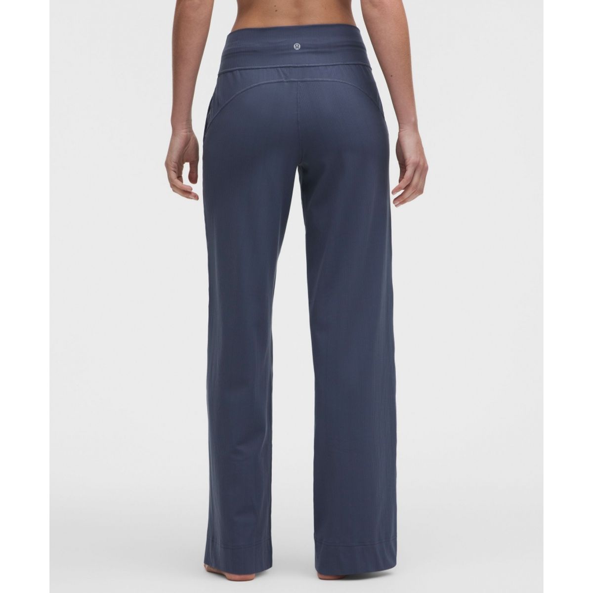 룰루레몬(LULULEMON) 그루브 하이라이즈 믹스드 립 와이드 레그 팬츠 *레귤러  DDND