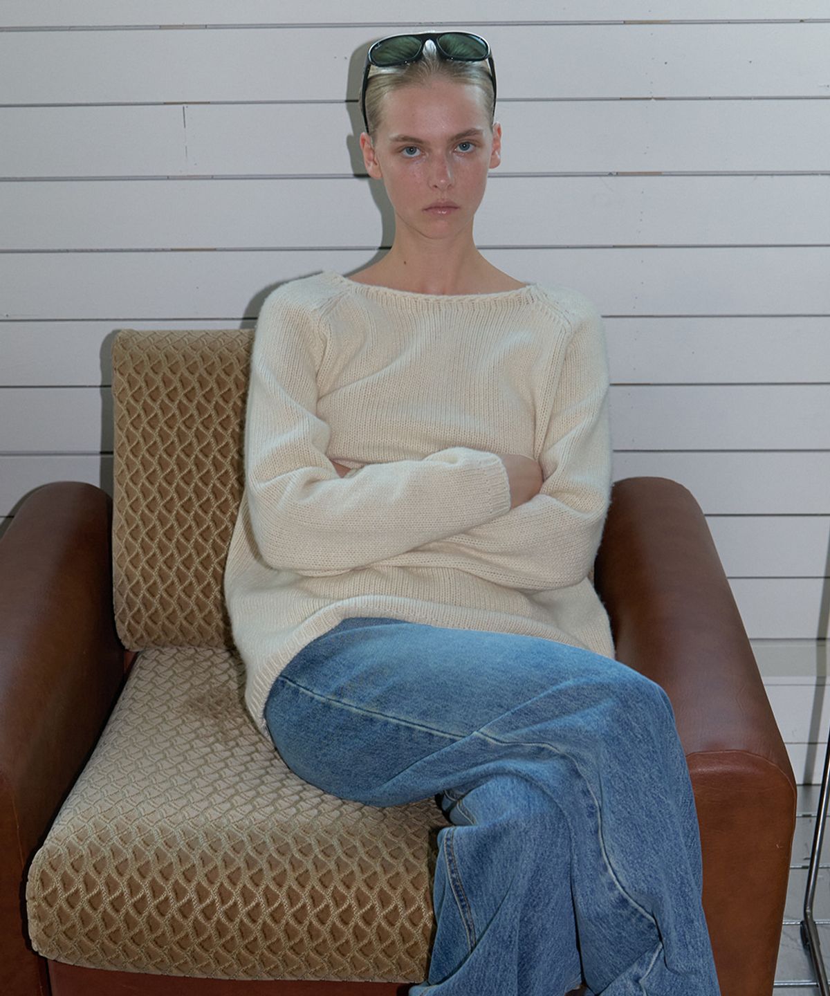 프리버07(FRIVER07) Raglan long sleeve knit [FRFA06NT08]_Oatmeal