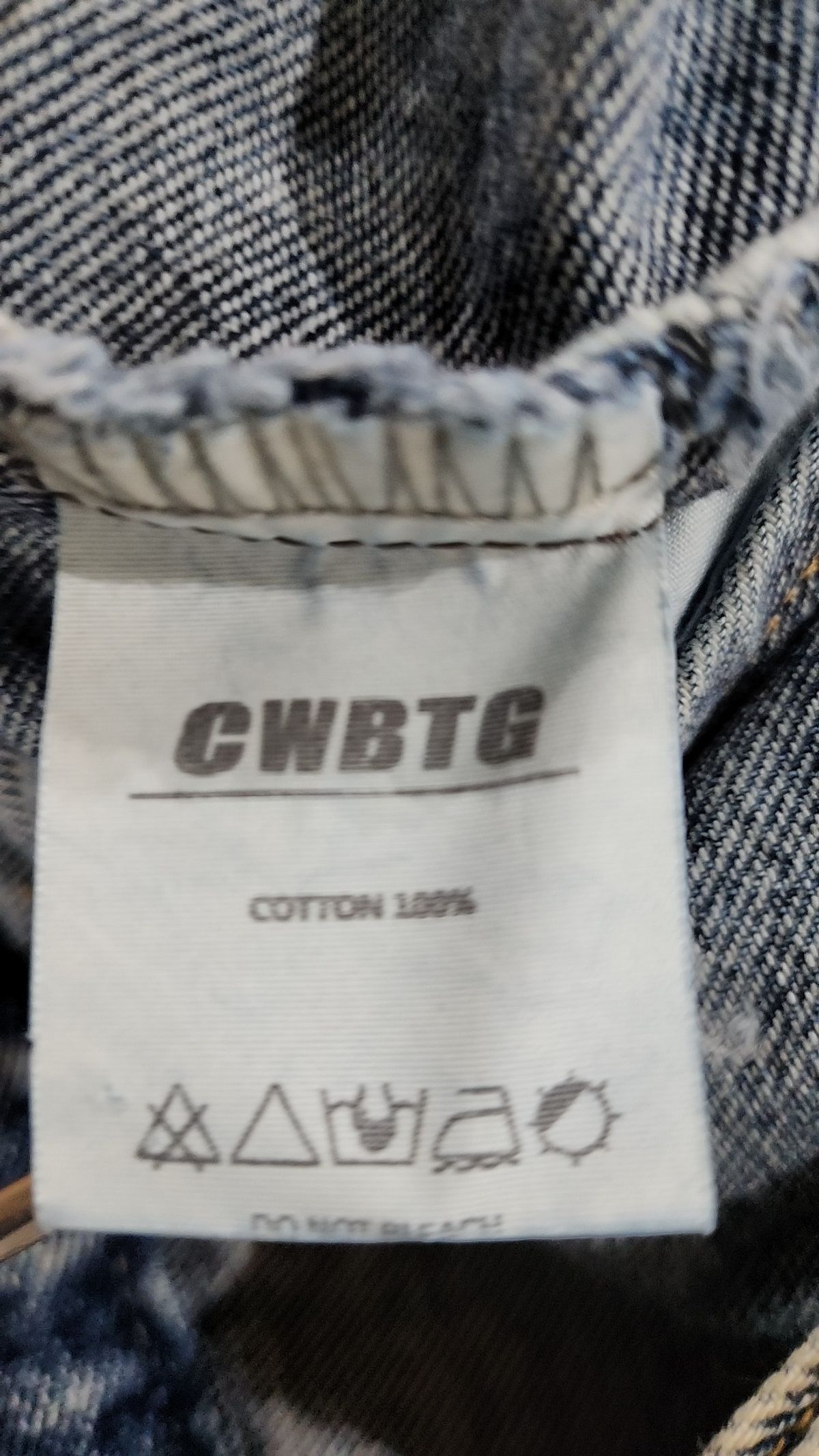 씨웨어 바이 더 지니어스(C WEAR BY THE GENIUS) 데님/트러커 재킷 S