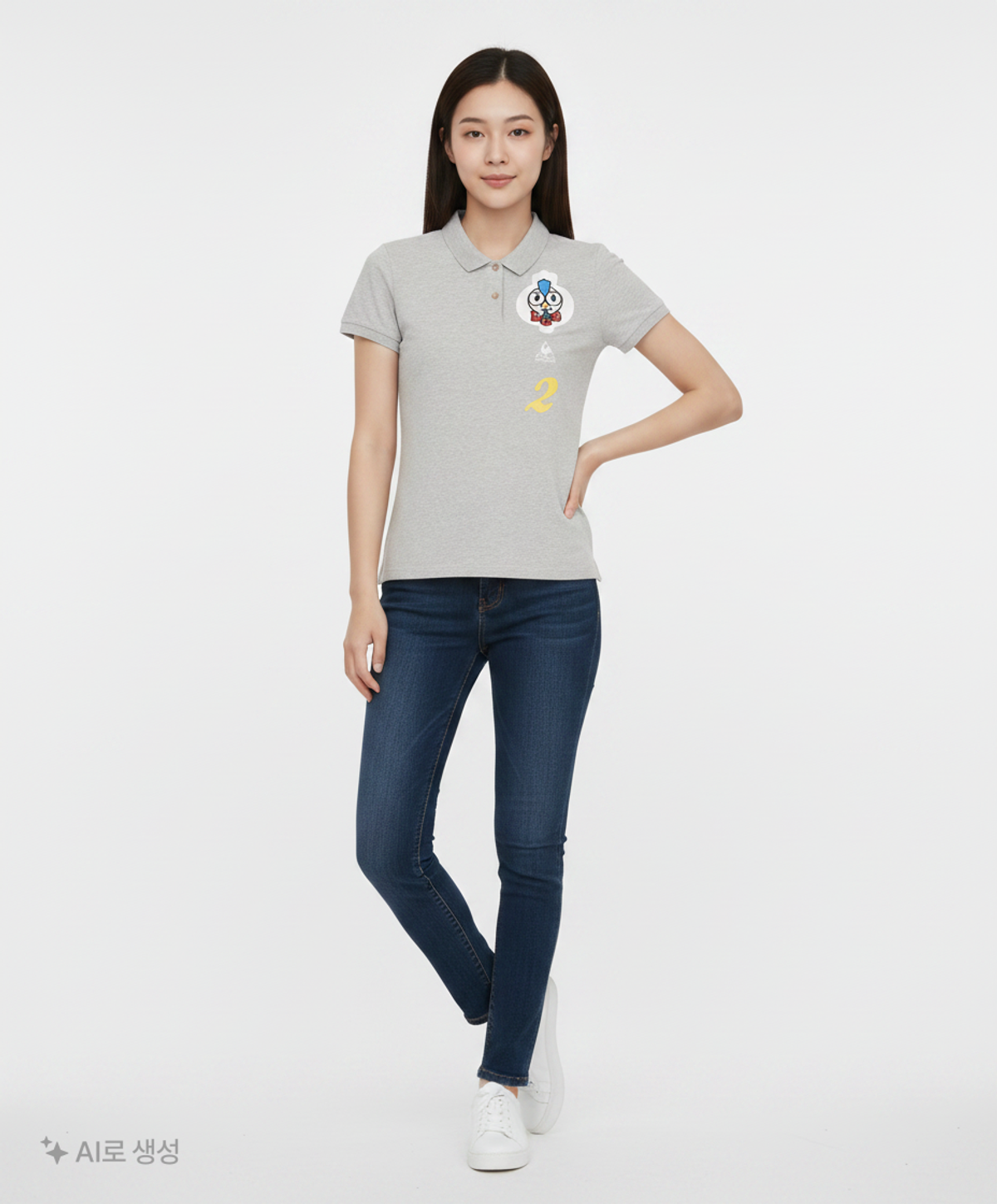 르꼬끄 스포르티브(LE COQ SPORTIF) 피케/카라 티셔츠 S