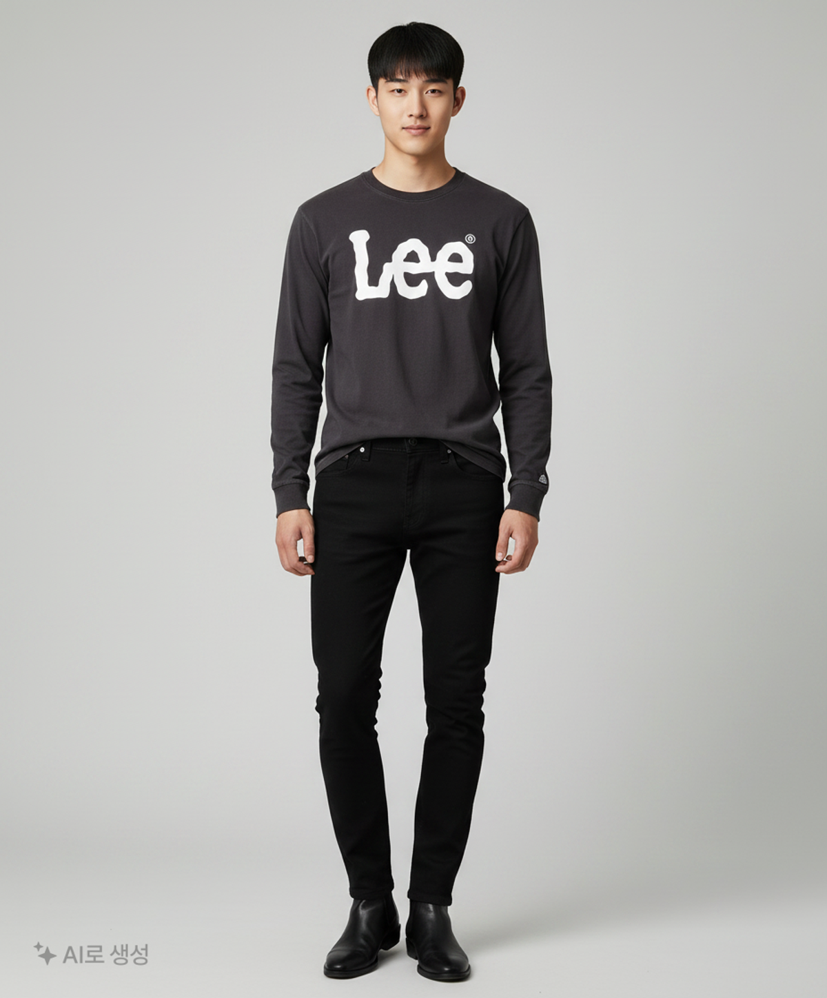 리(LEE) 긴소매 티셔츠 L