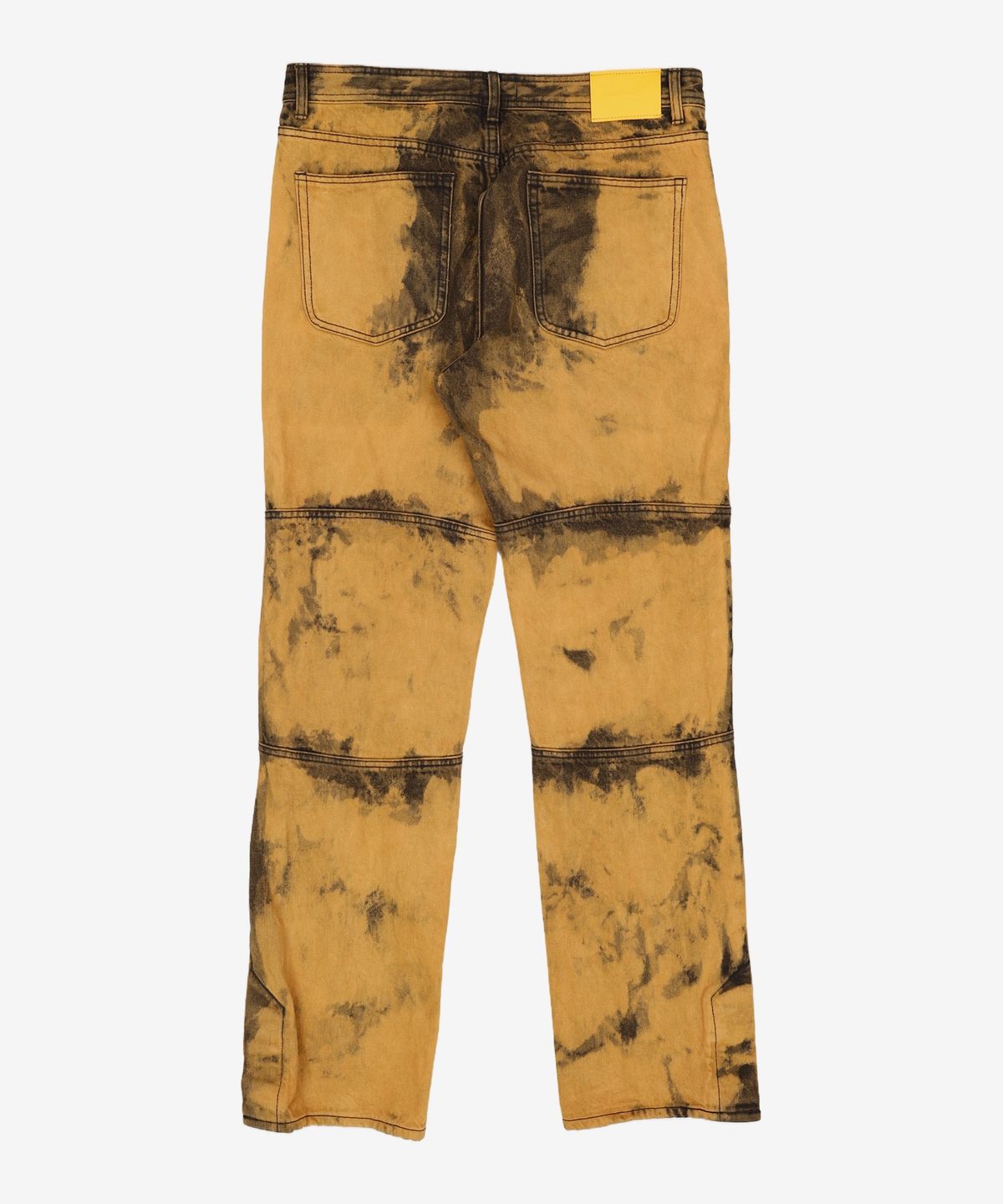 메종미네드(MAISON MINED) CHEDDAR ORANGE CURVE DENIM PANTS 50