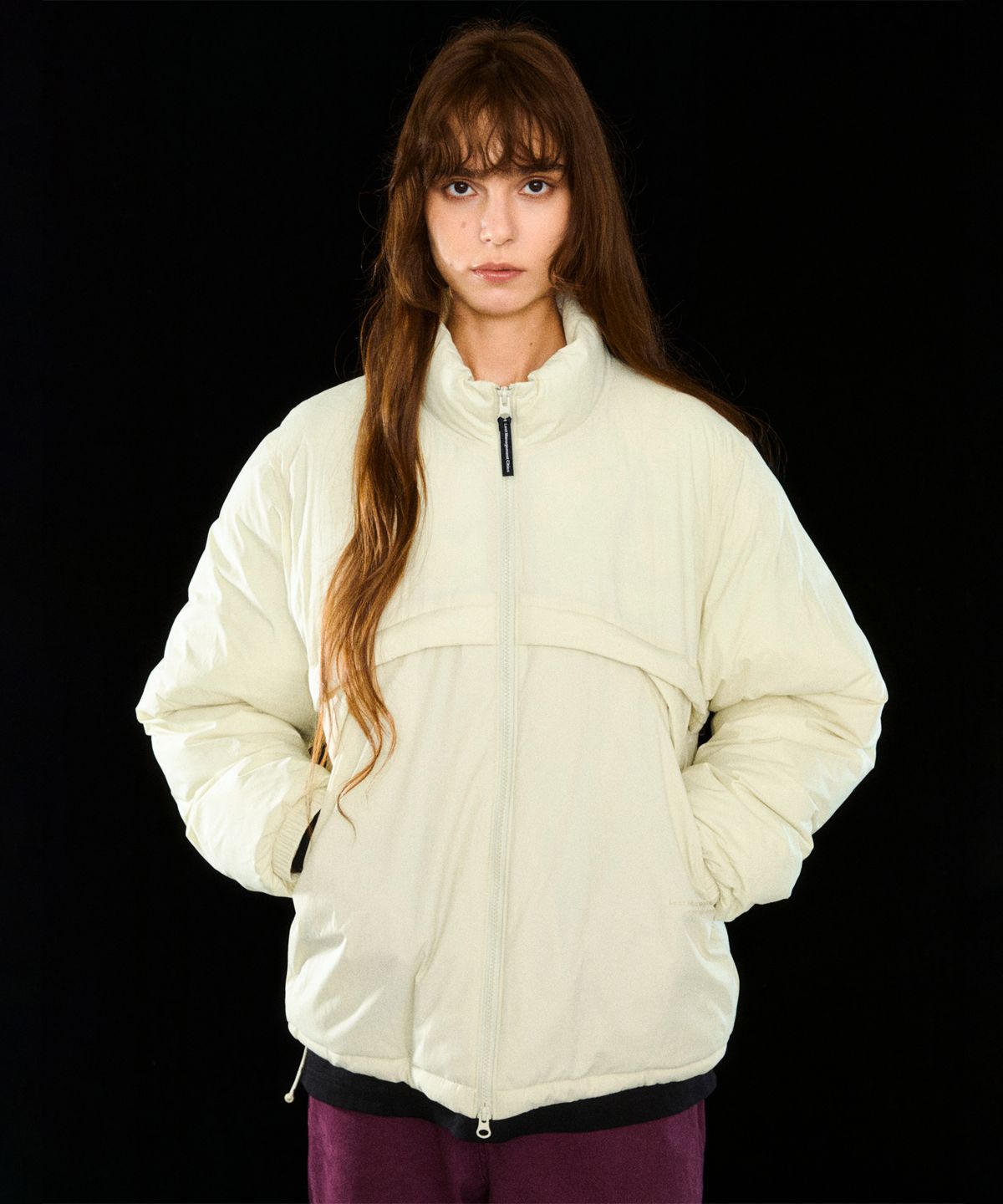 엘엠씨(LMC) NYLON PADDED JACKET vintage blue