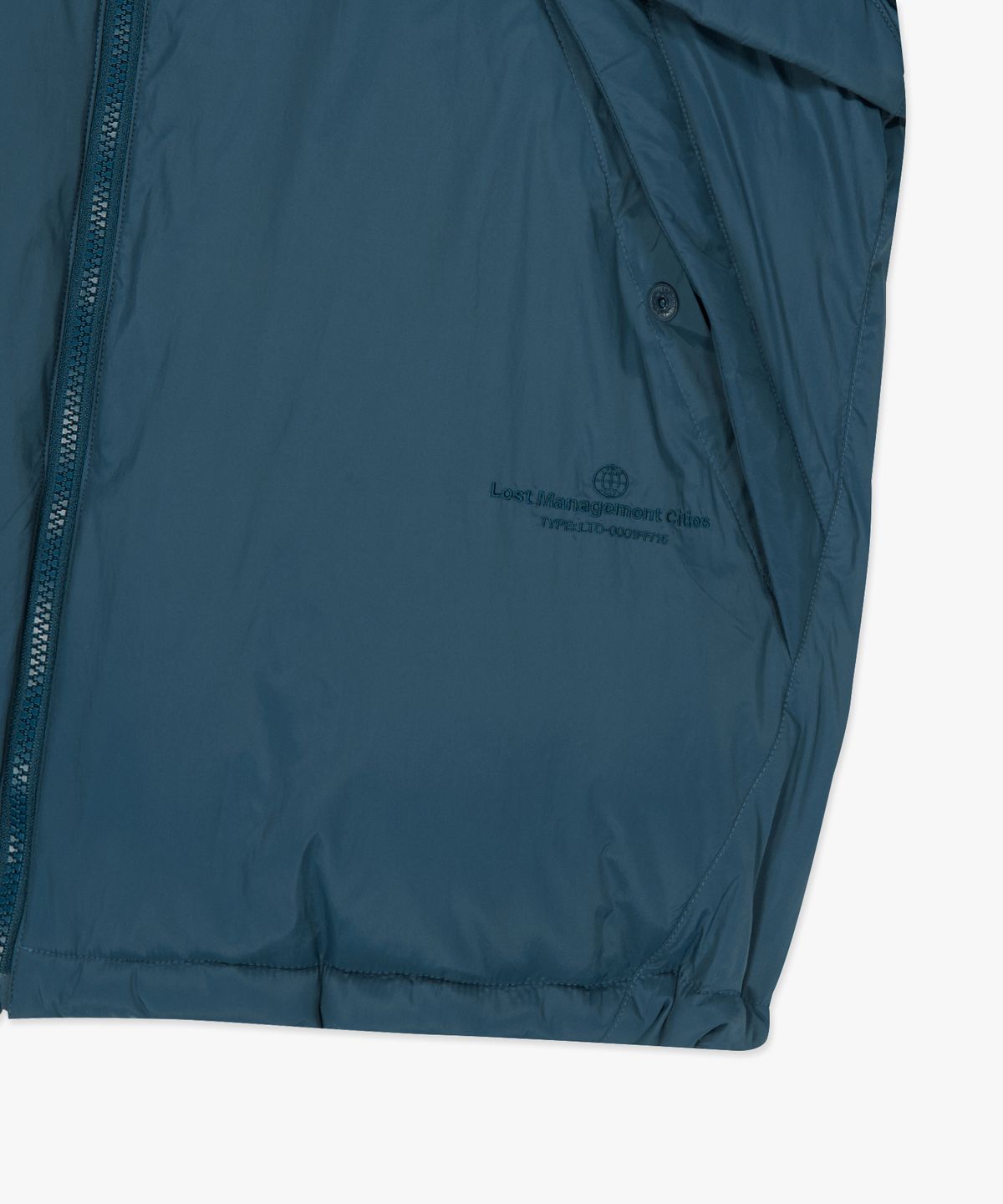 엘엠씨(LMC) NYLON PADDED JACKET vintage blue