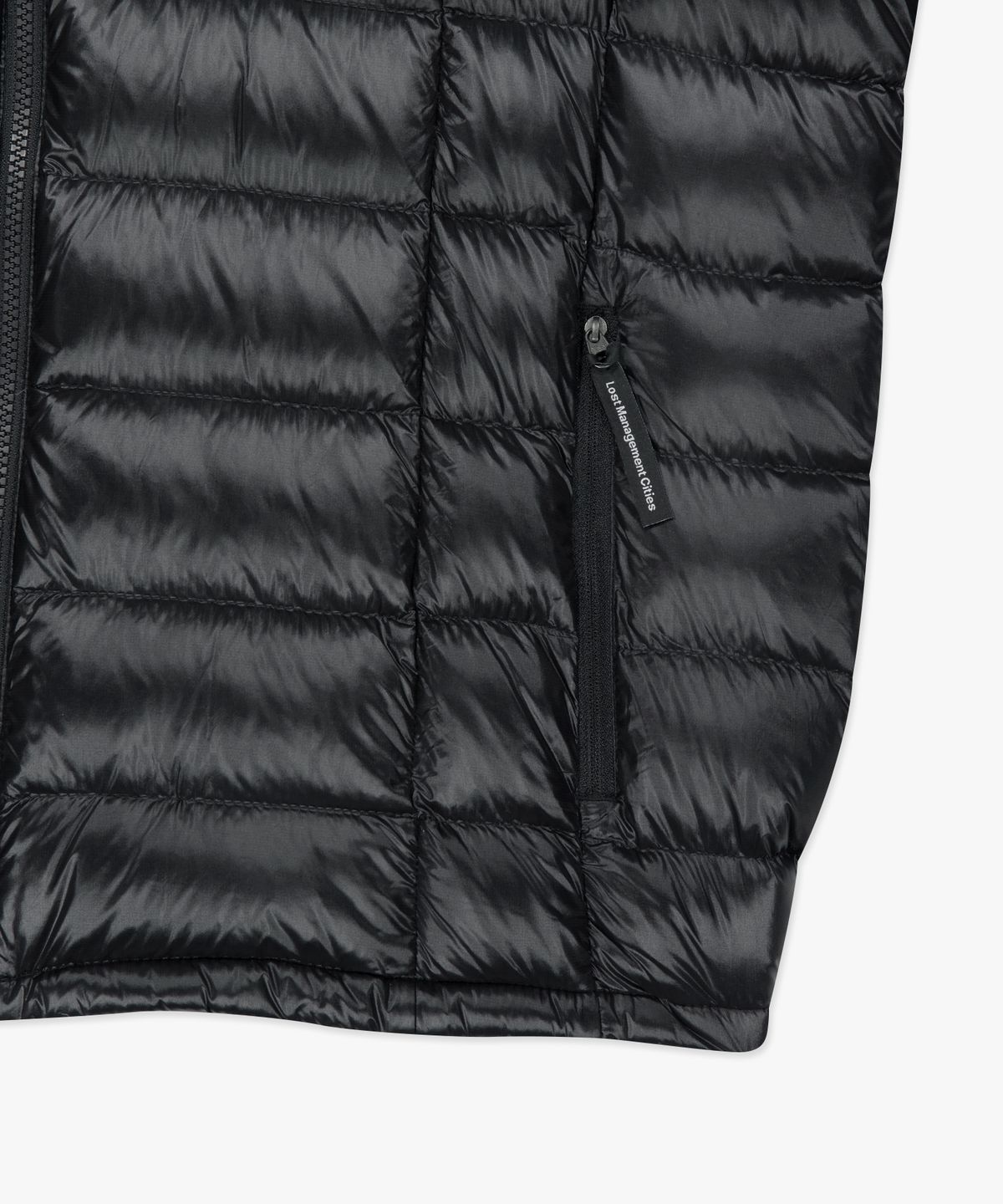 엘엠씨(LMC) OG LIGHT WEIGHT HOODED DOWN JACKET black