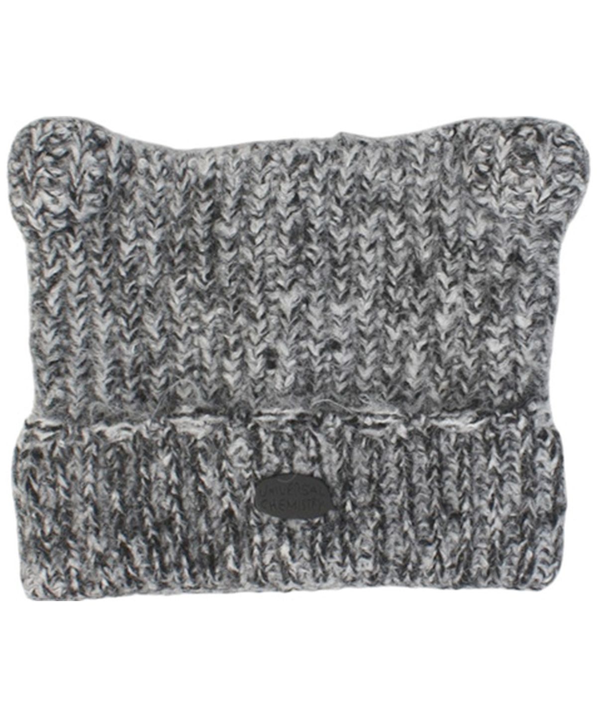 유니버셜 케미스트리(UNIVERSAL CHEMISTRY) Cat Vintage Knit Black Beanie 고양이비니