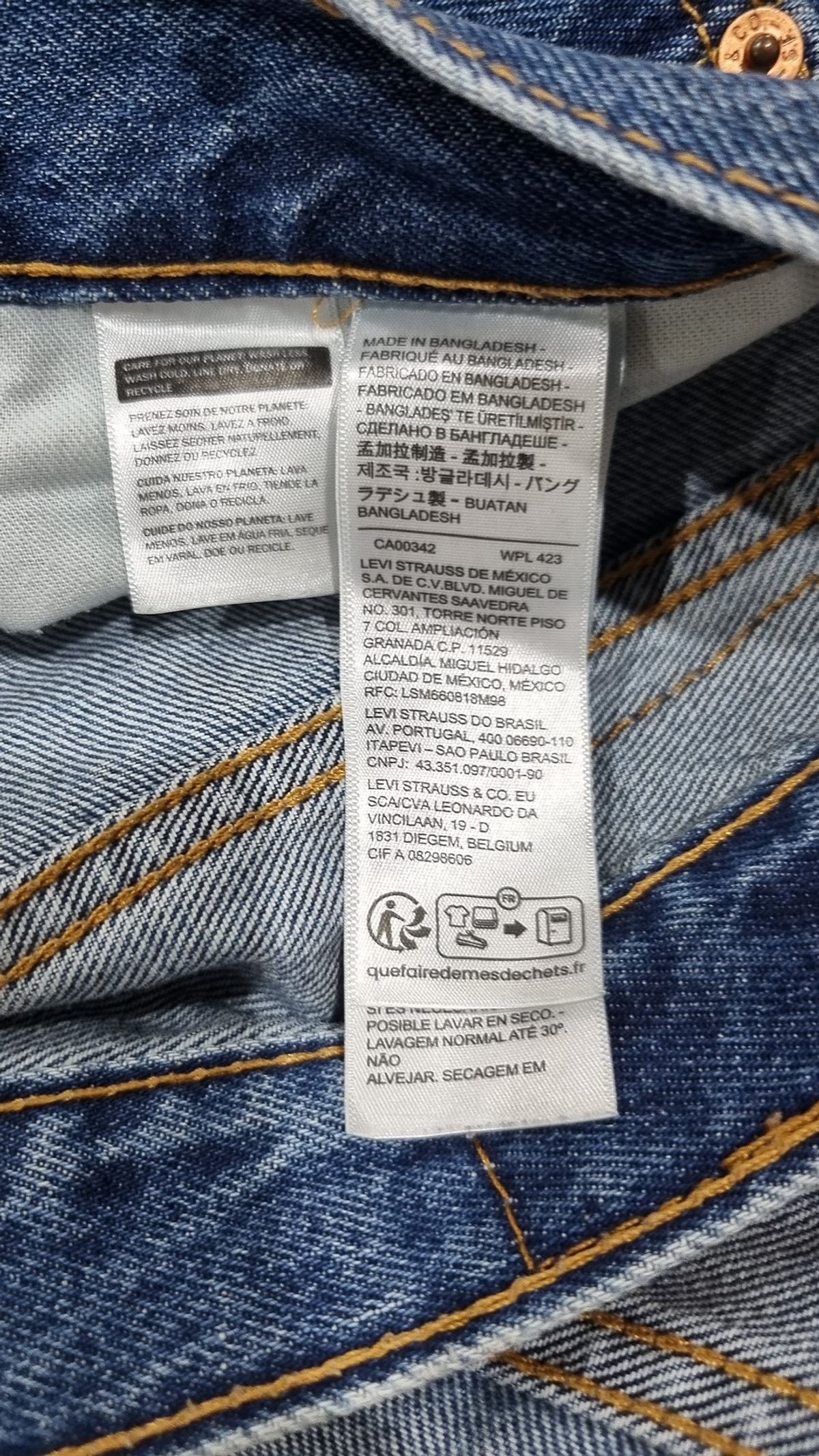 리바이스(LEVI'S) 청/데님 팬츠 32