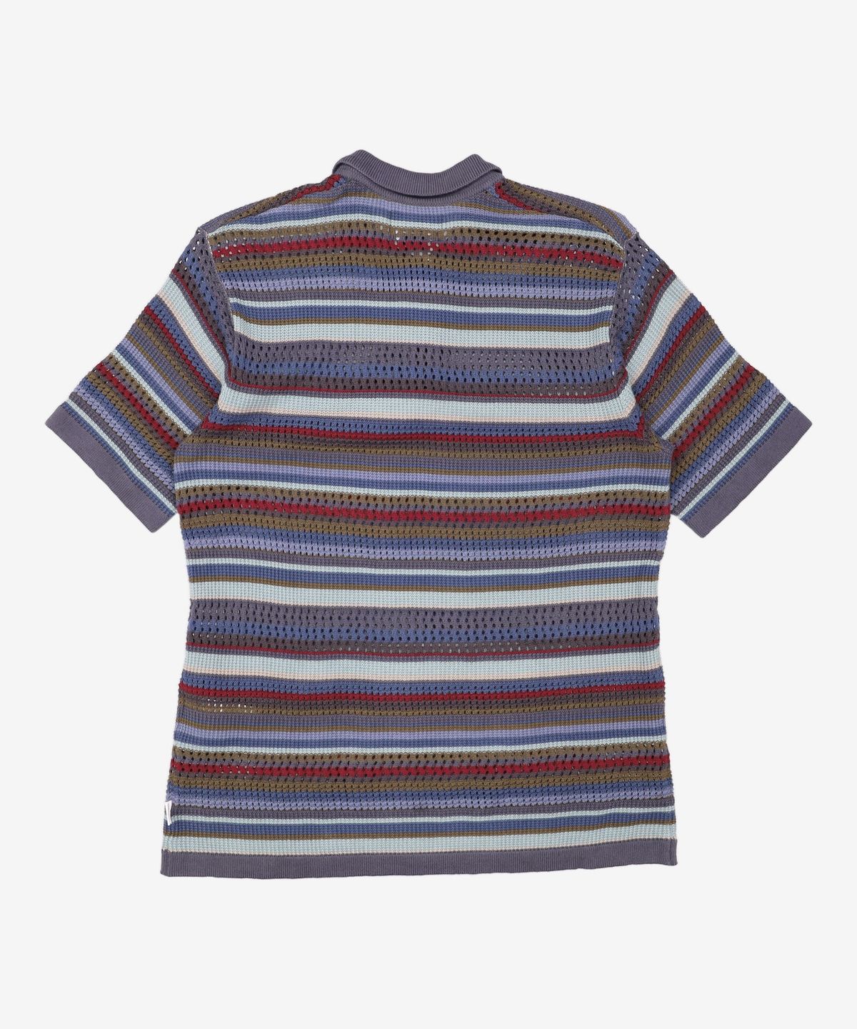 디스이즈네버댓(THISISNEVERTHAT) Striped S/S KnIt Polo Dark Navy M