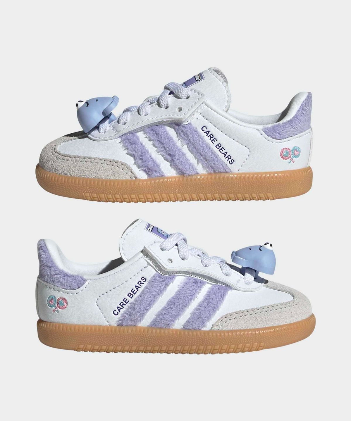 아디다스 키즈(ADIDAS KIDS) 아디다스 CARE BEARS 삼바 OG 컴포트 클로저 EL 운동화 인펀트 - 화이트 / KK2161