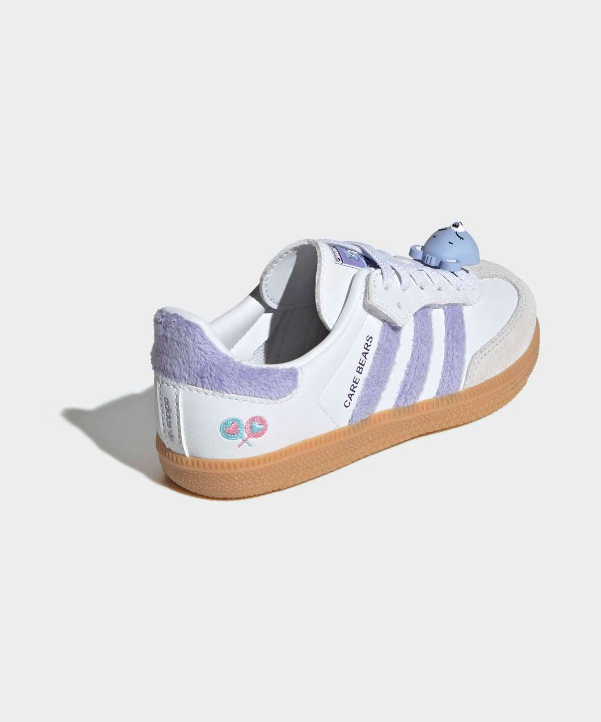 아디다스 키즈(ADIDAS KIDS) 아디다스 CARE BEARS 삼바 OG 컴포트 클로저 EL 운동화 키즈 - 화이트 / KK2162