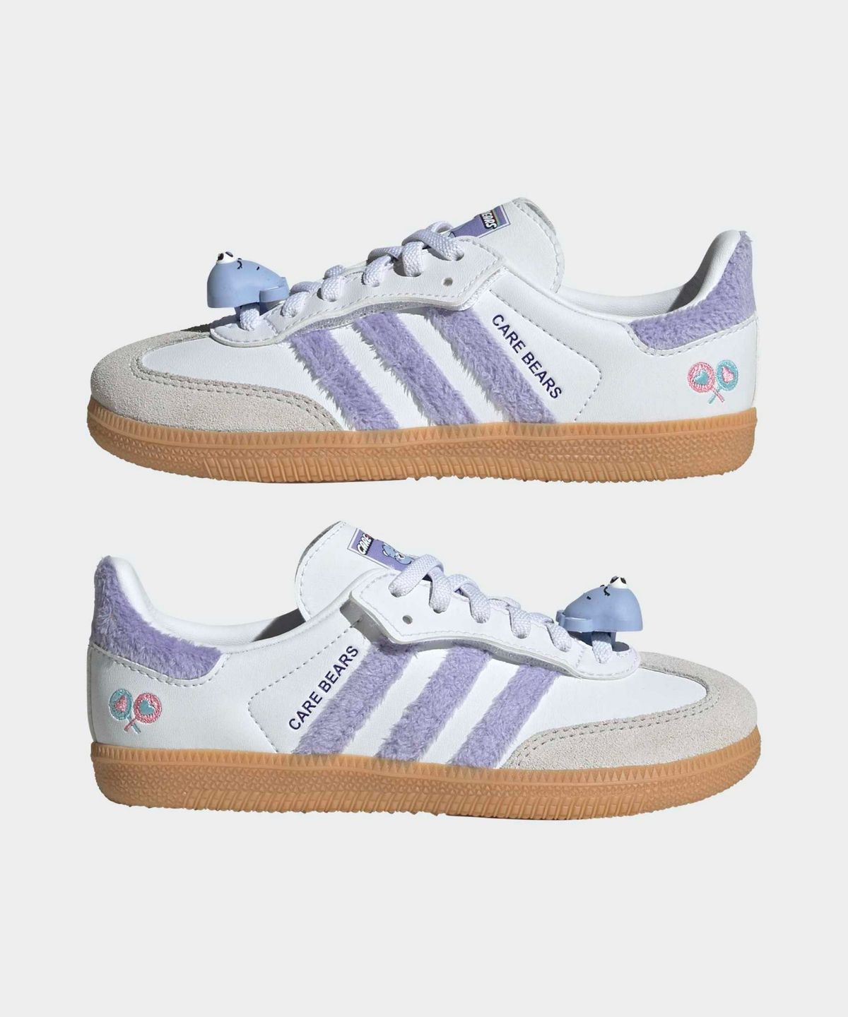 아디다스 키즈(ADIDAS KIDS) 아디다스 CARE BEARS 삼바 OG 컴포트 클로저 EL 운동화 키즈 - 화이트 / KK2162