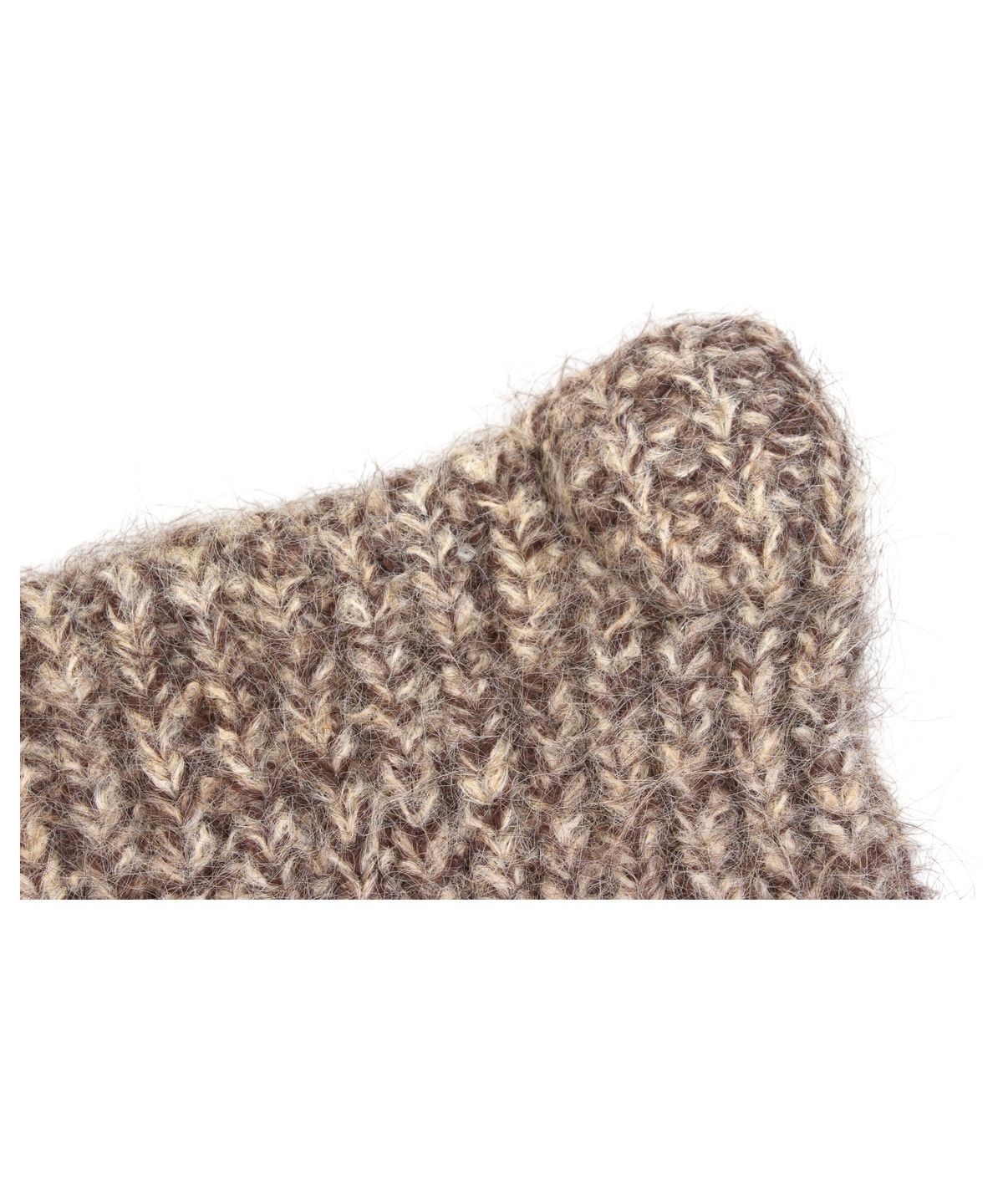 유니버셜 케미스트리(UNIVERSAL CHEMISTRY) Cat Vintage Knit Beige Beanie 고양이비니