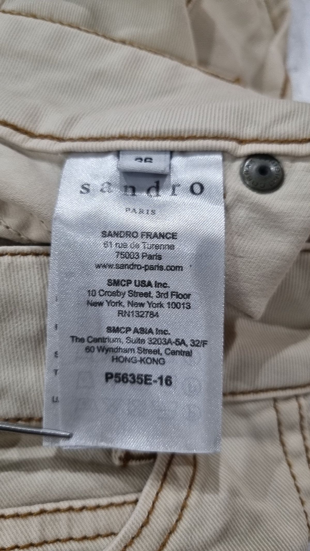 산드로(Sandro) 숏팬츠 36