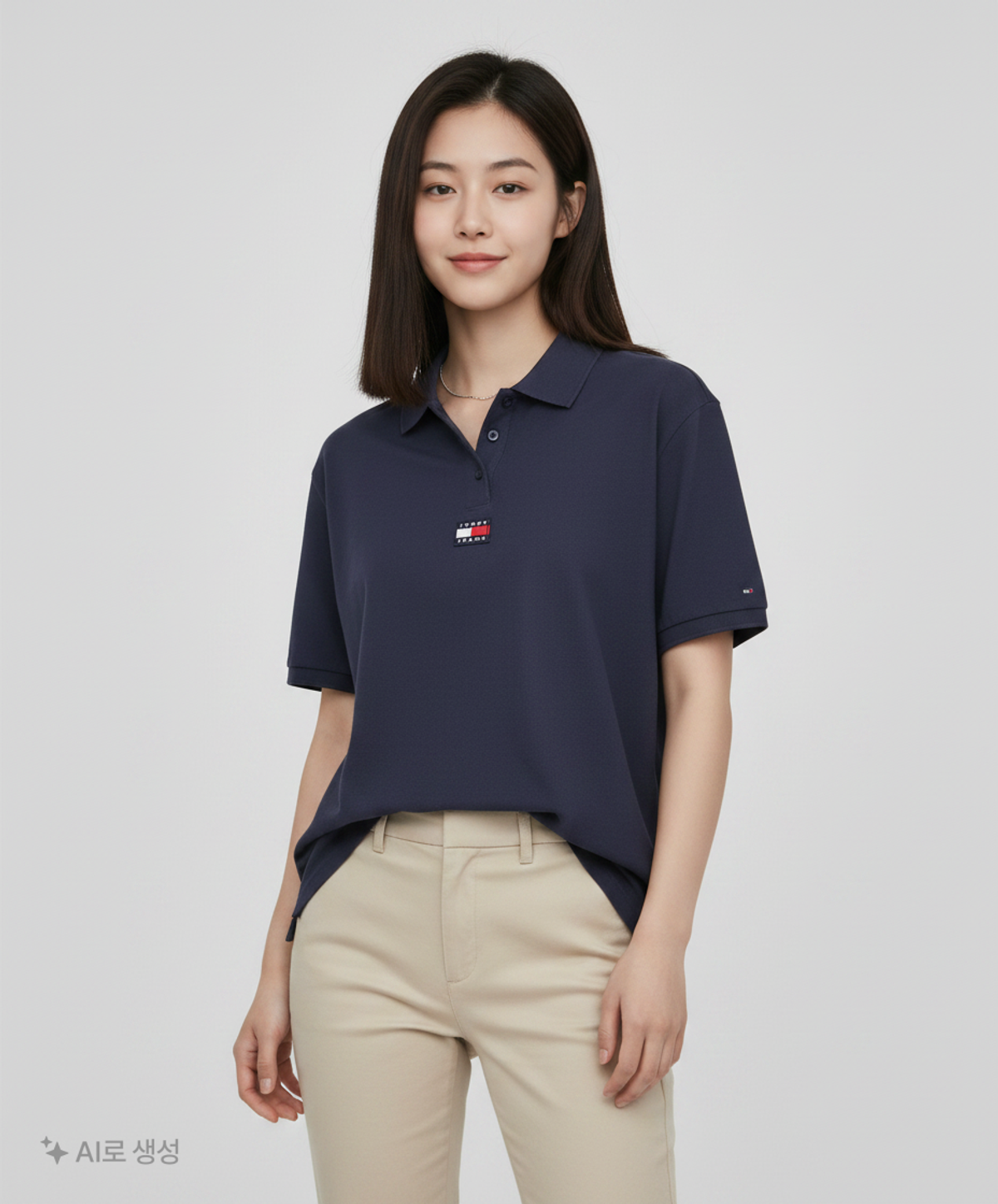 타미진스(TOMMY JEANS) 피케/카라 티셔츠 S