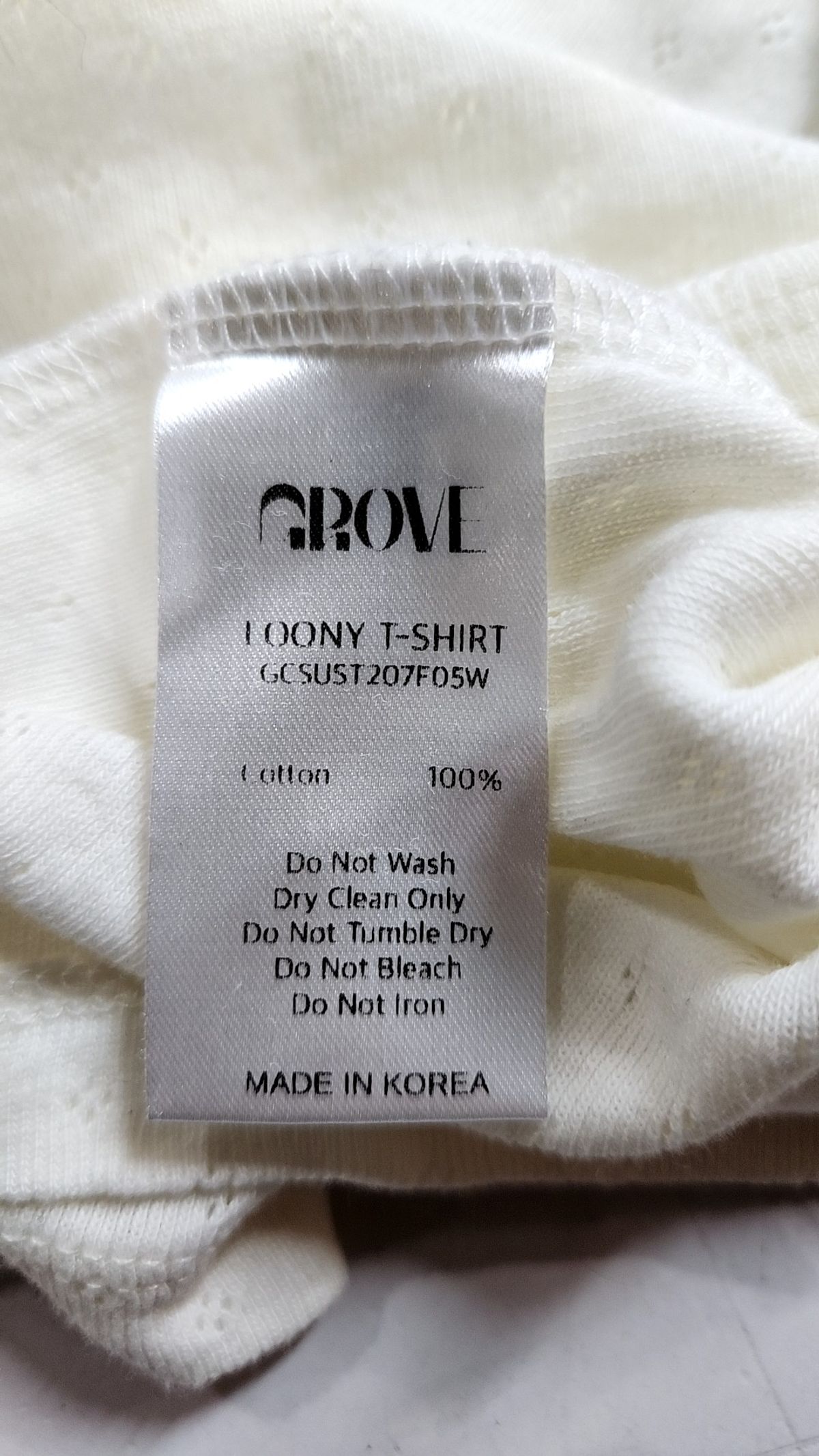 그로브(GROVE) 반소매 티셔츠 FREE