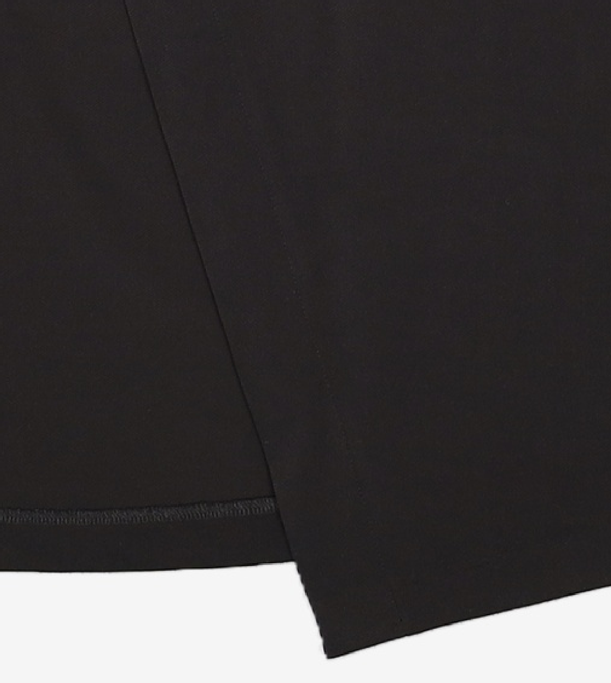비바셔스(VIVACIOUS) La Oblique Slit Long Skirt BLACK L