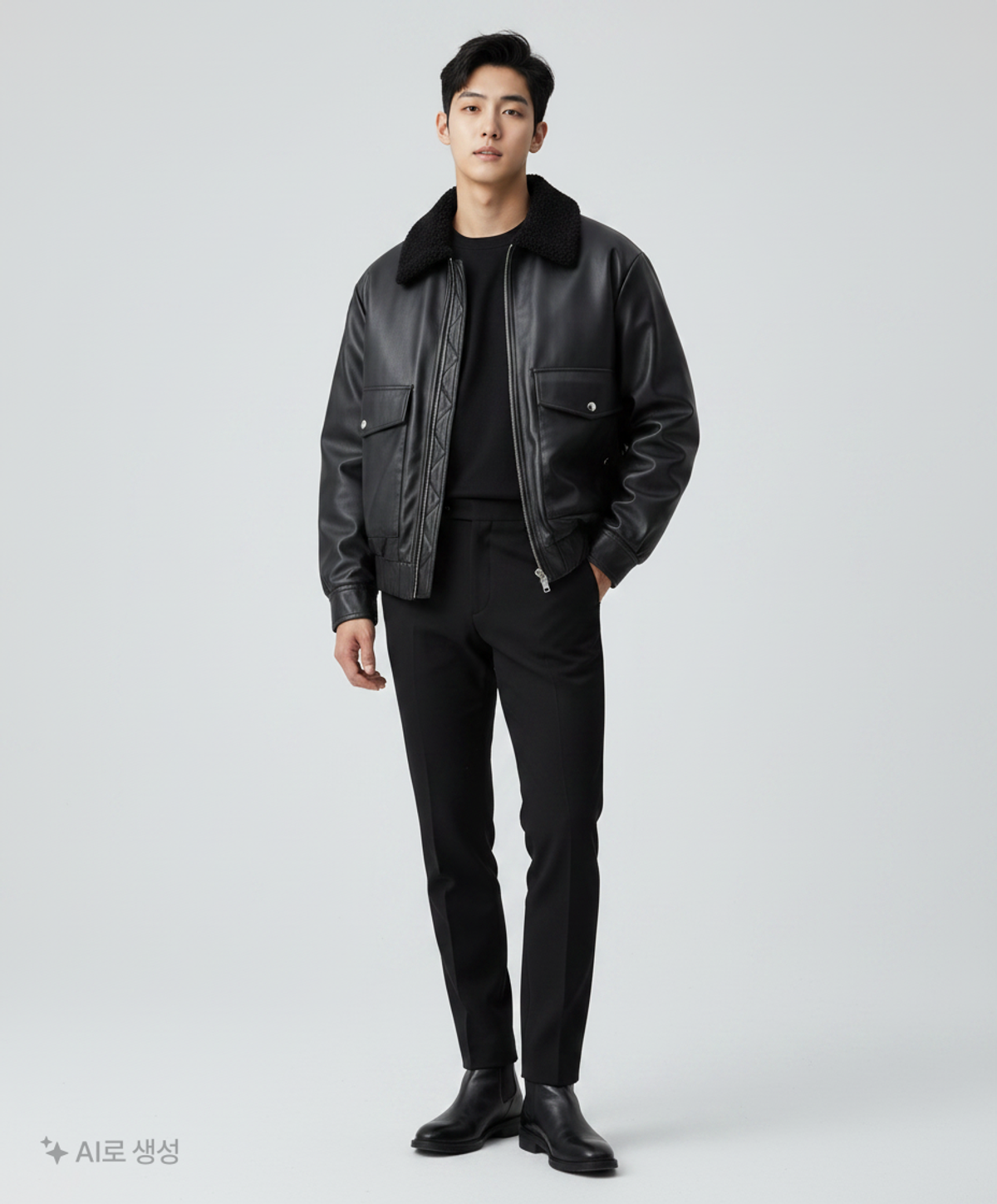 자라(ZARA) 무스탕/퍼 M