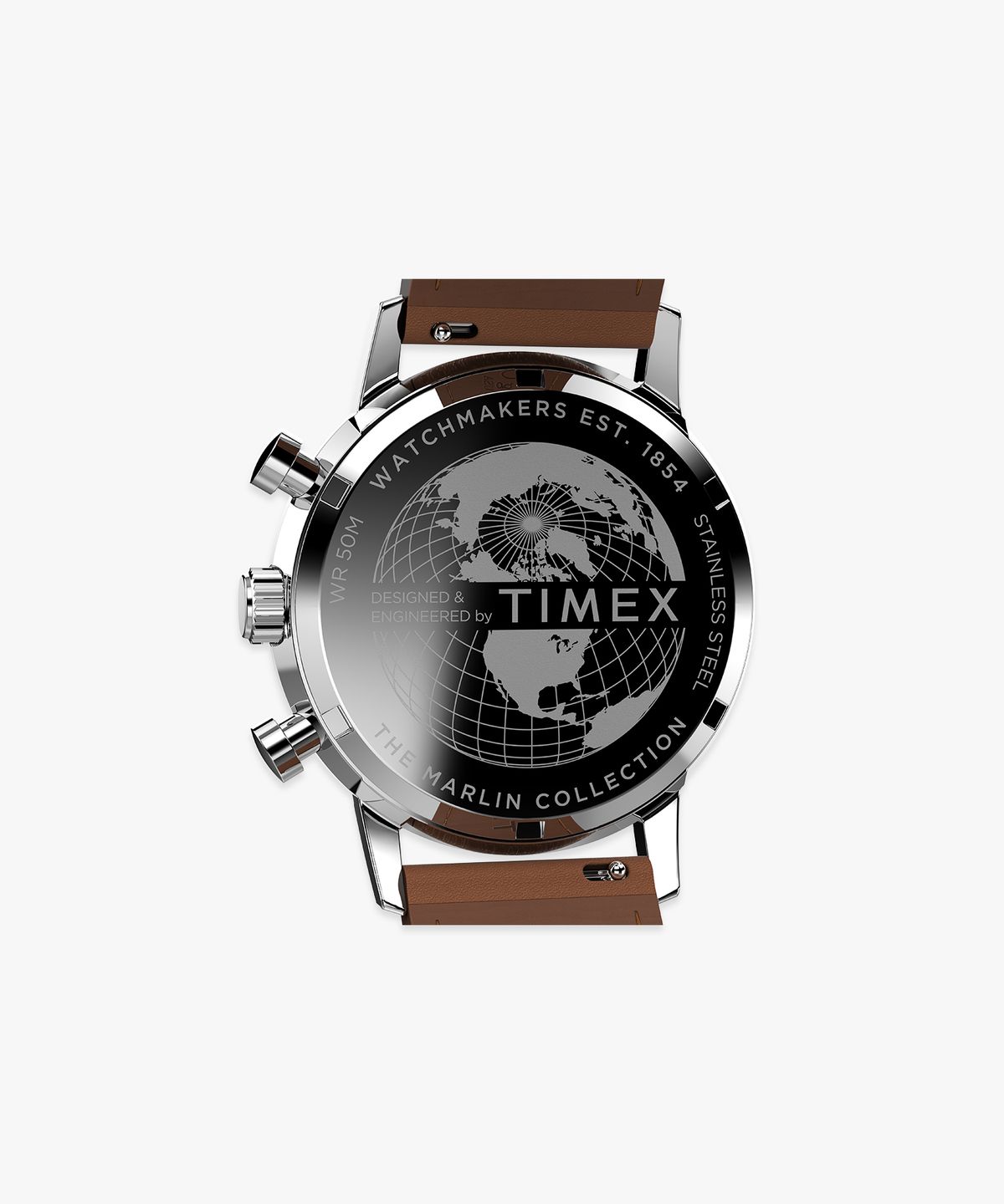 타이맥스(TIMEX) 멀린 크로노그래프 타키미터 남자가죽시계 40mm