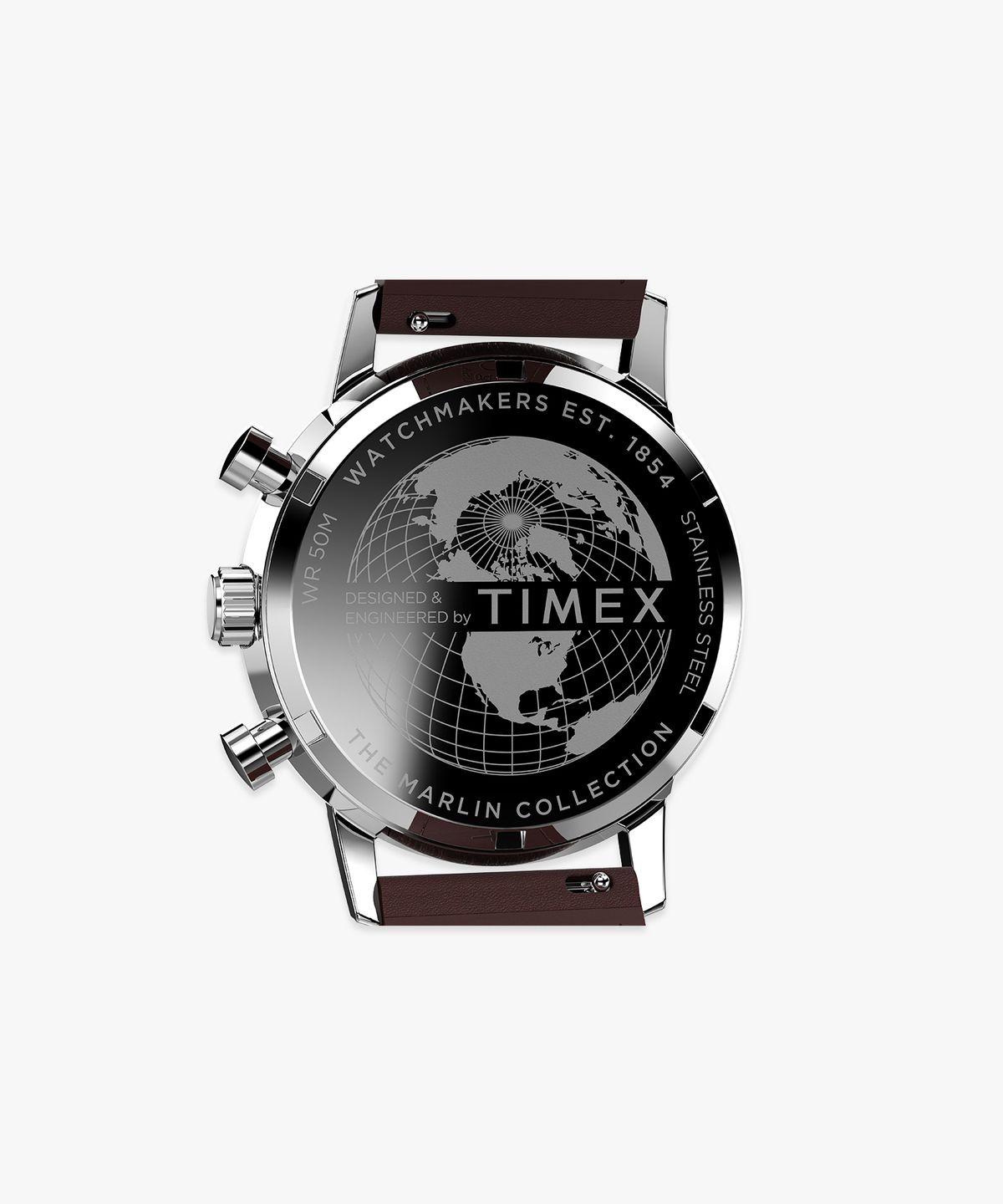 타이맥스(TIMEX) 멀린 크로노그래프 타키미터 남자가죽시계 40mm