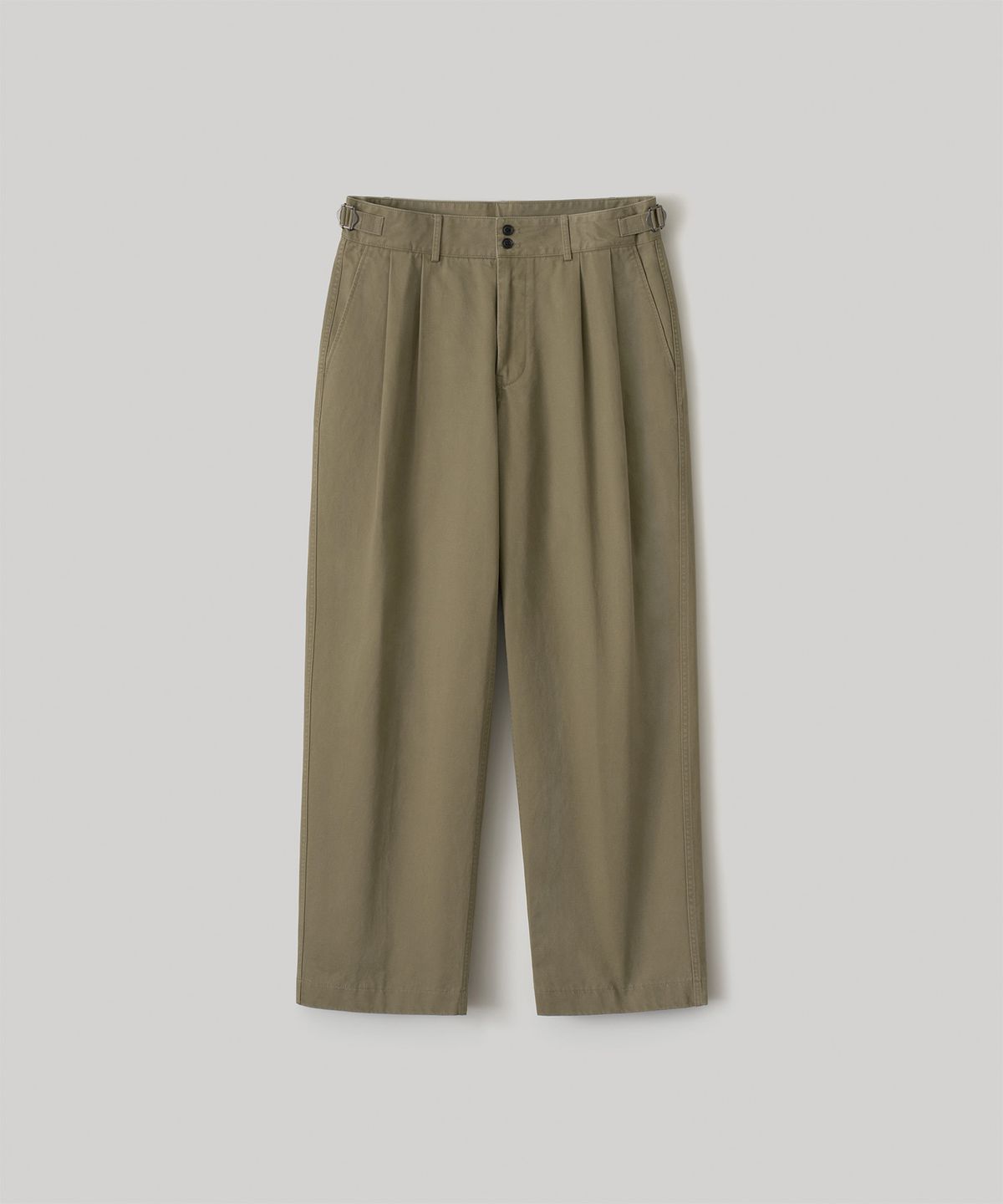 어나더 오피스(ANOTHER OFFICE) [AW] Santiago Chino Pants (Dark Khaki)