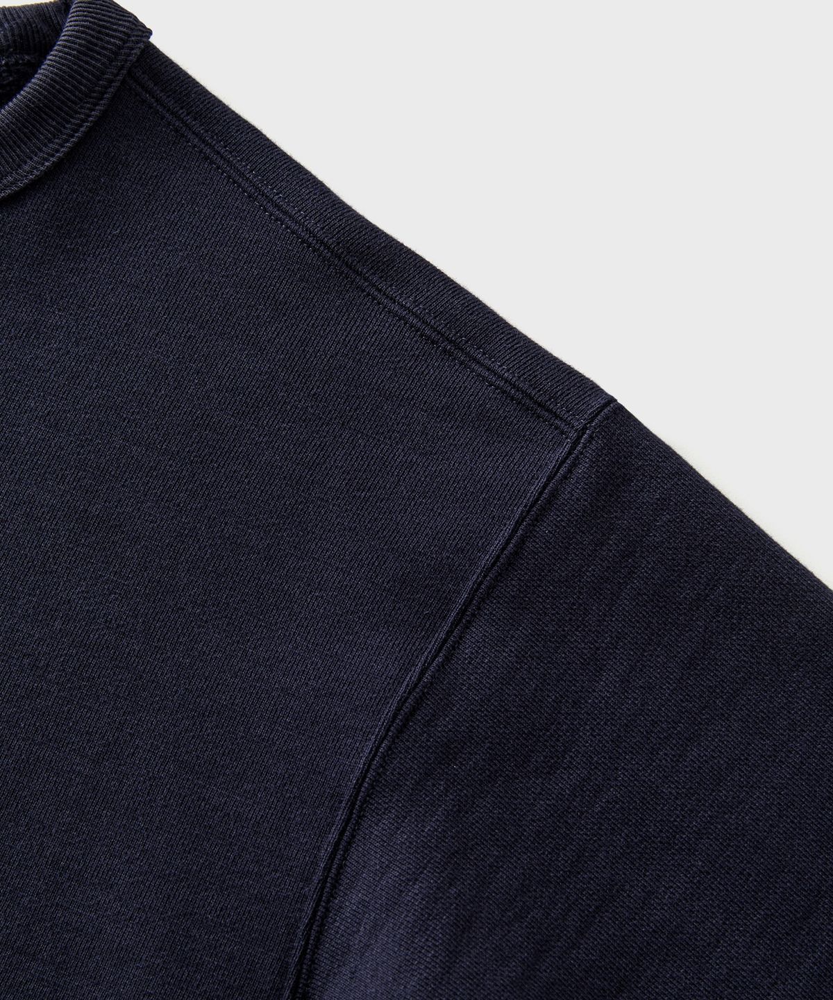 브론슨(BRONSON) Navy Yard Instructor Reverse Weave Sweatshirt Navy