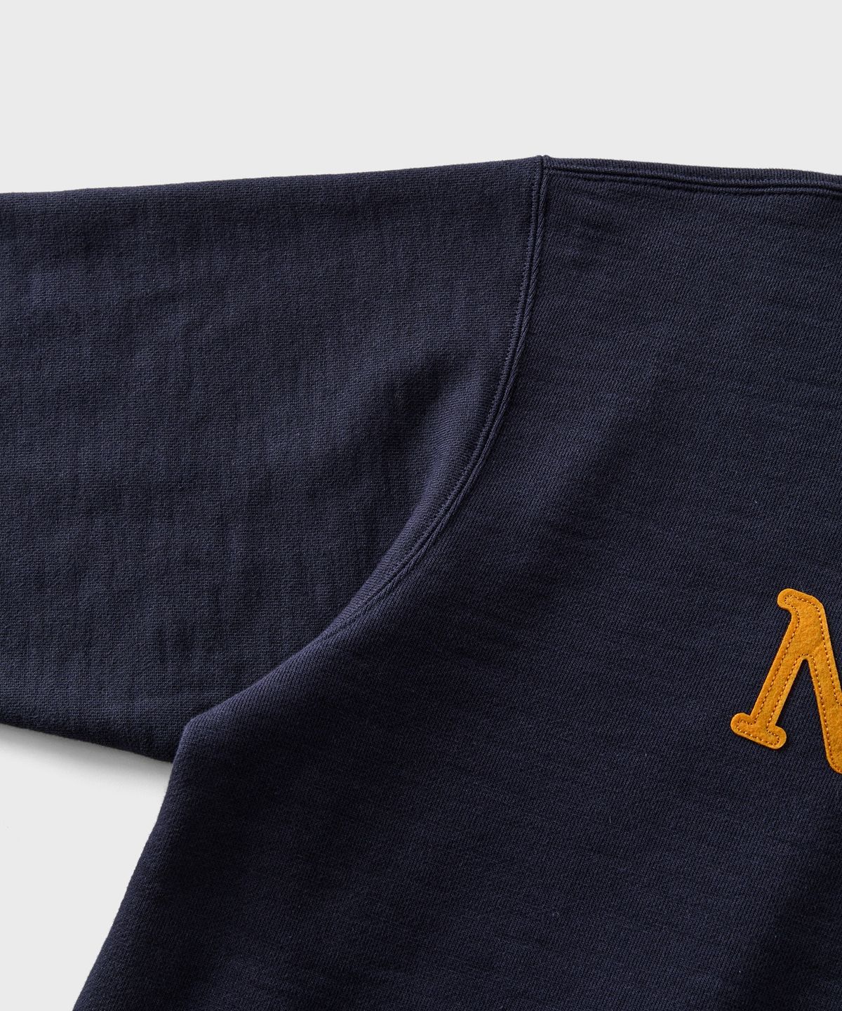 브론슨(BRONSON) Navy Yard Instructor Reverse Weave Sweatshirt Navy