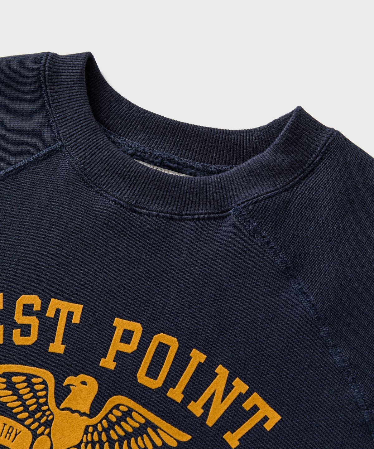브론슨(BRONSON) Heavyweight USMA Raglan Sweatshirt Navy