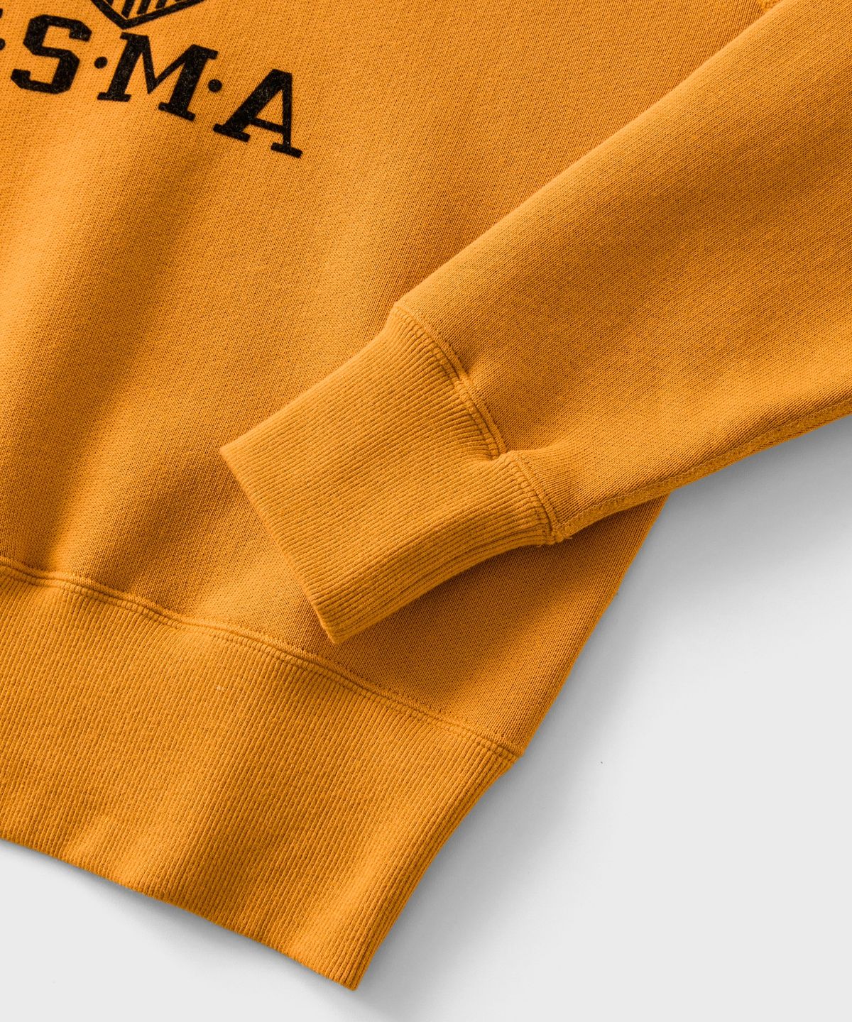 브론슨(BRONSON) Heavyweight USMA Raglan Sweatshirt Yellow