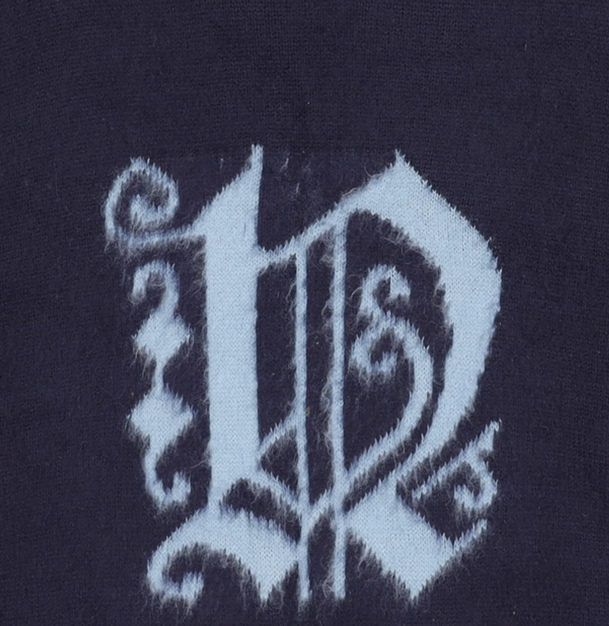 디스이즈네버댓(THISISNEVERTHAT) (FW21) Fortuna N-Logo Sweater Navy L