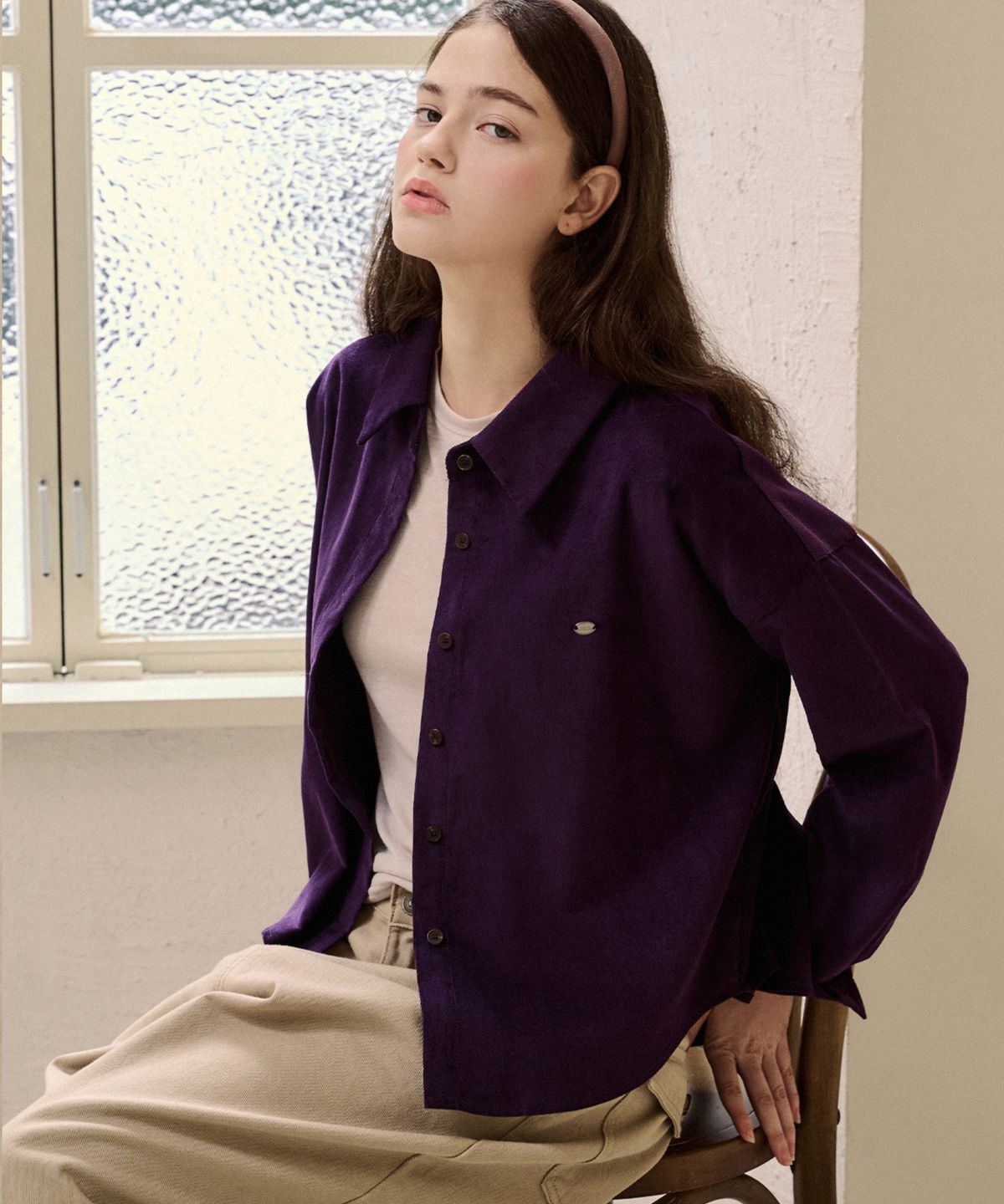 루시다(LUSIDA) 르반2 코듀로이 셔츠_4 Colors