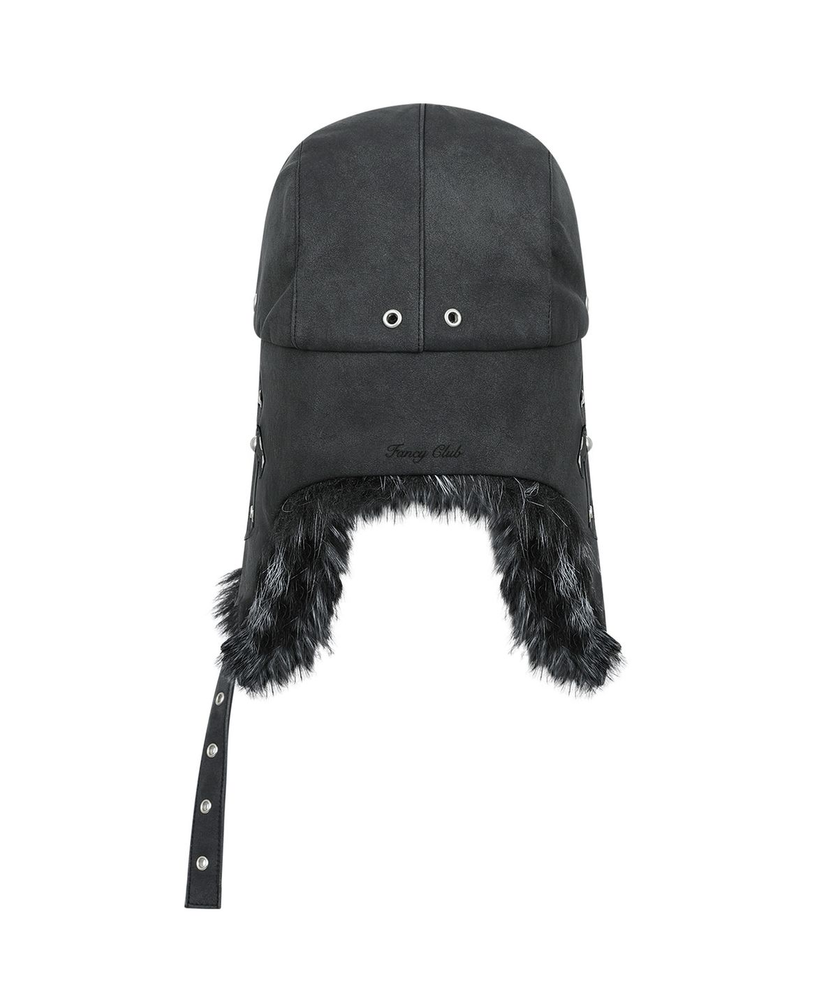 팬시클럽(FANCY CLUB) 크로스 트루퍼 햇 (BLACK) F26ZE410