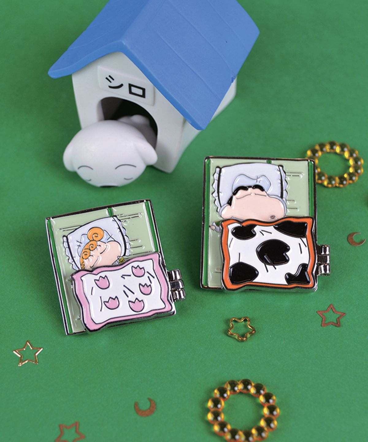 아이노케이(IKNOWK) 짱구는 못말려 짱구 뱃지 크레용 신짱 / Crayon Shin-chan Badge Keyring Series