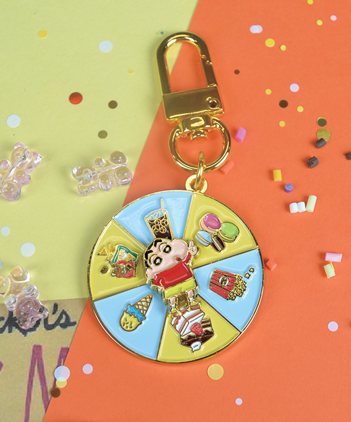 아이노케이(IKNOWK) 짱구는 못말려 짱구 뱃지 크레용 신짱 / Crayon Shin-chan Badge Keyring Series