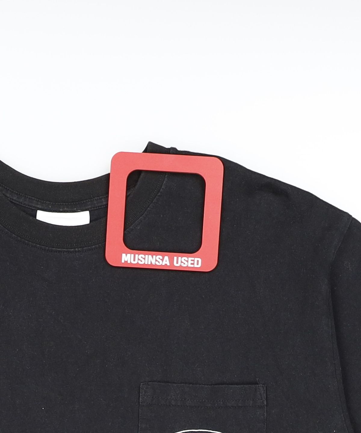 디스이즈네버댓(THISISNEVERTHAT) E/T-Logo Pocket Tee Black L