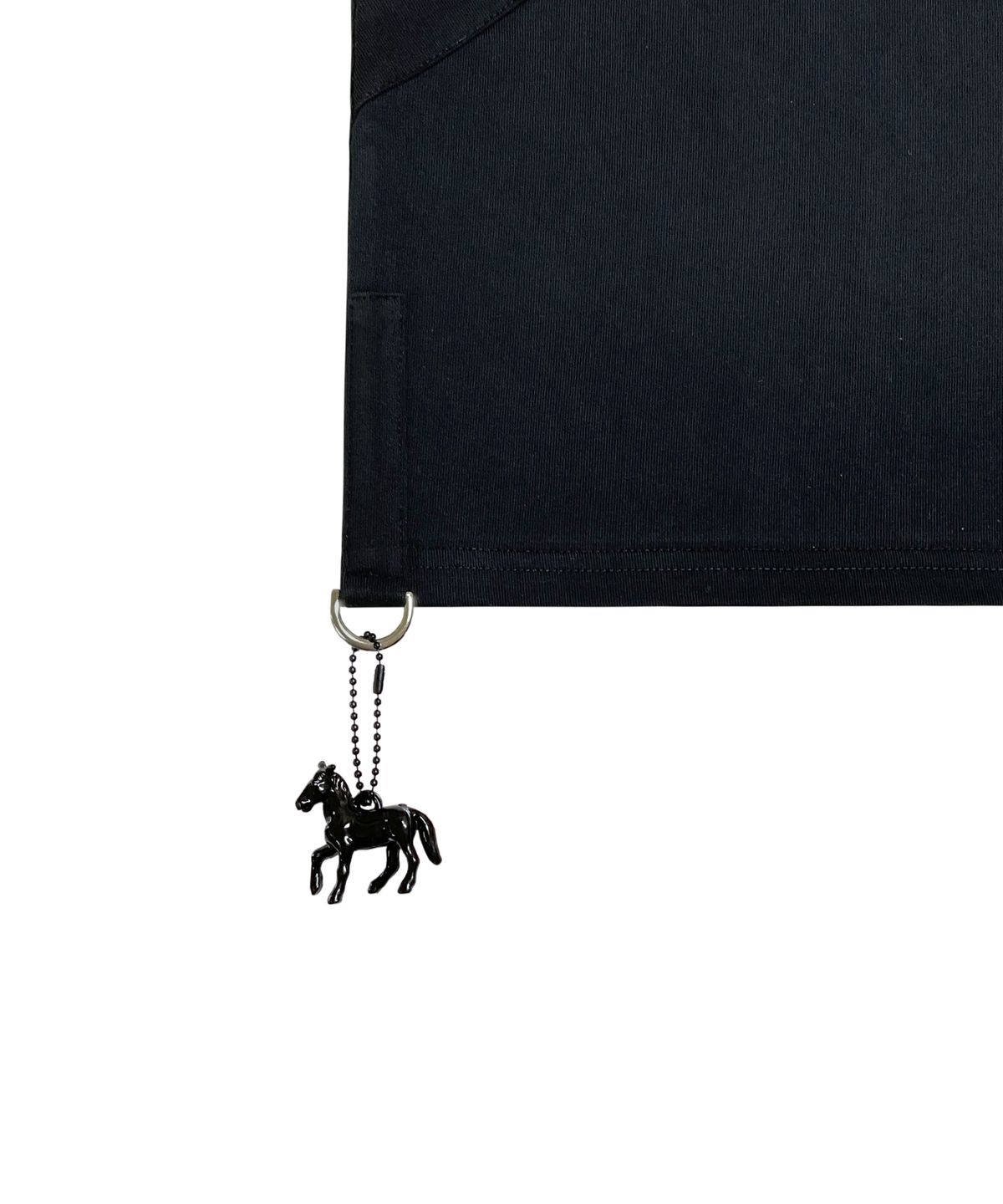 락앤키(LOCK AND KEY) Belted Oversized T-Shirt (Black)