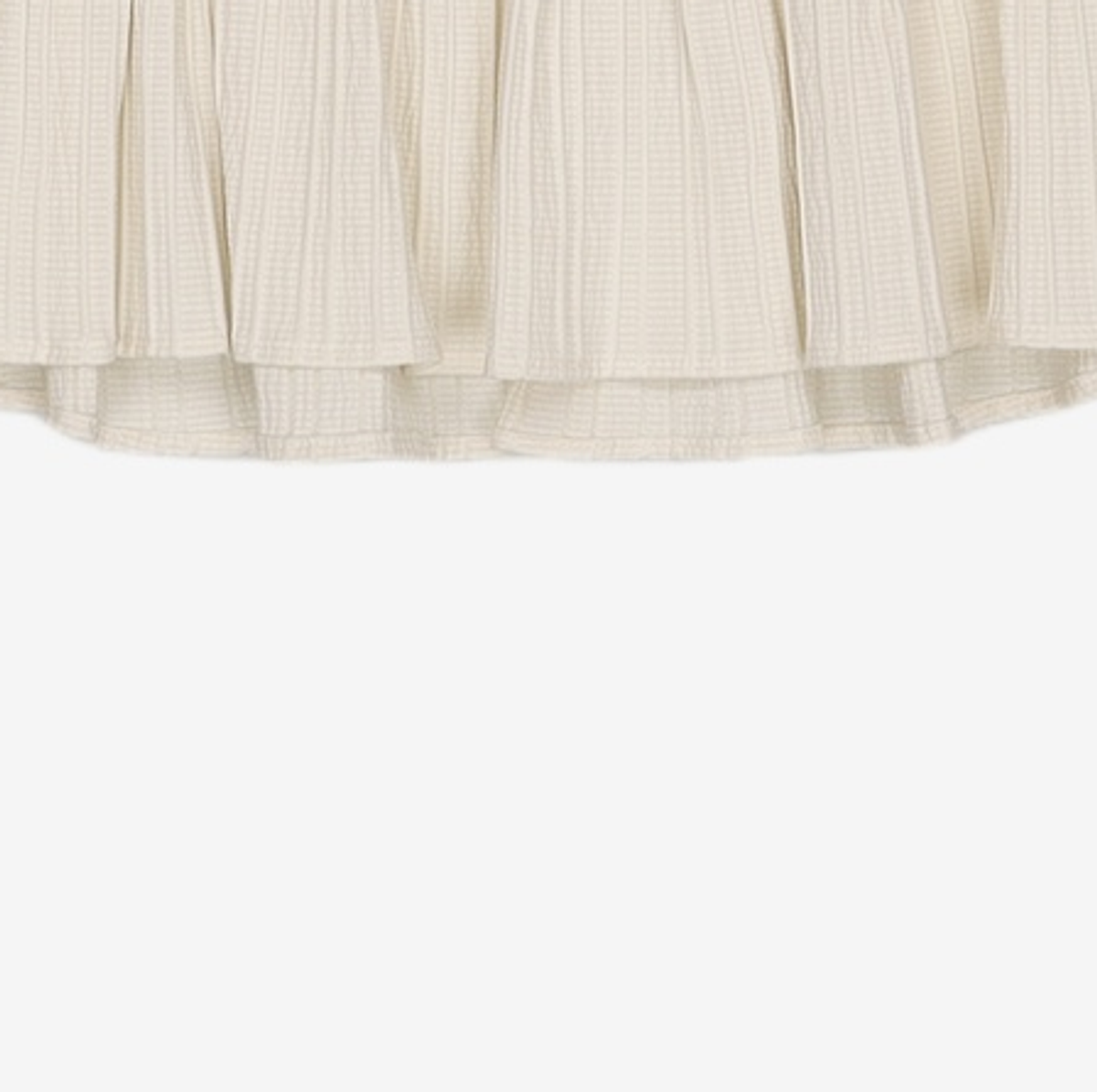 미쏘(MIXXO) 허리 스모킹 블라우스 MIWBLC302G S