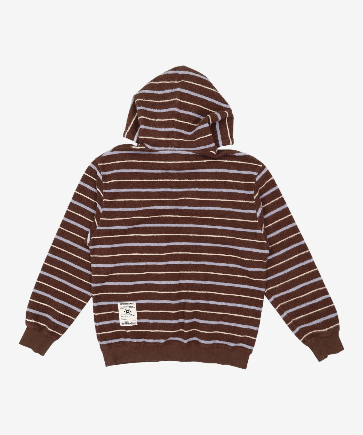 예스아이씨(YESEYESEE) Y.E.S Stripe Hoodie Brown S