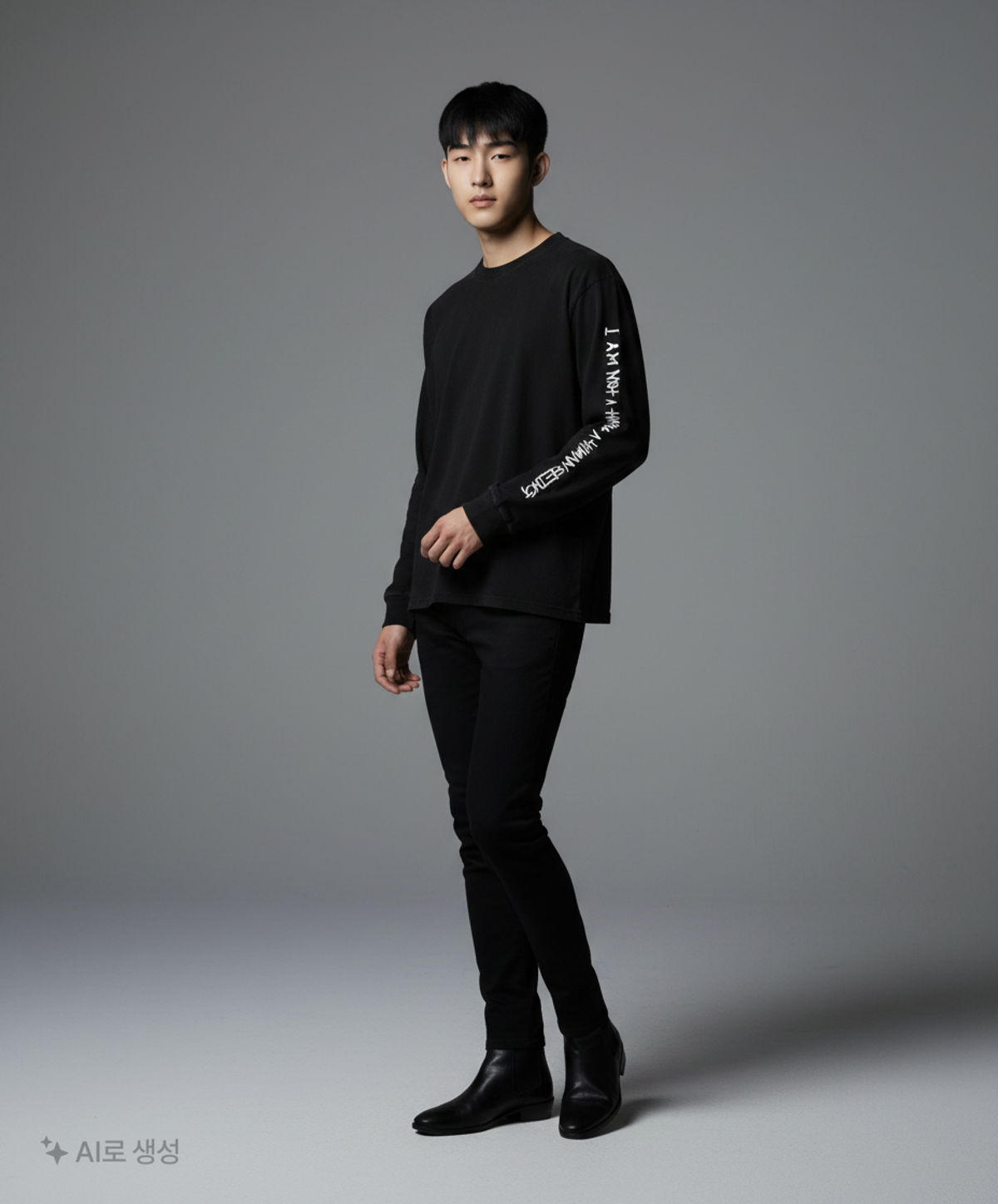 아임낫어휴먼비잉(I AM NOT A HUMAN BEING) 긴소매 티셔츠 L