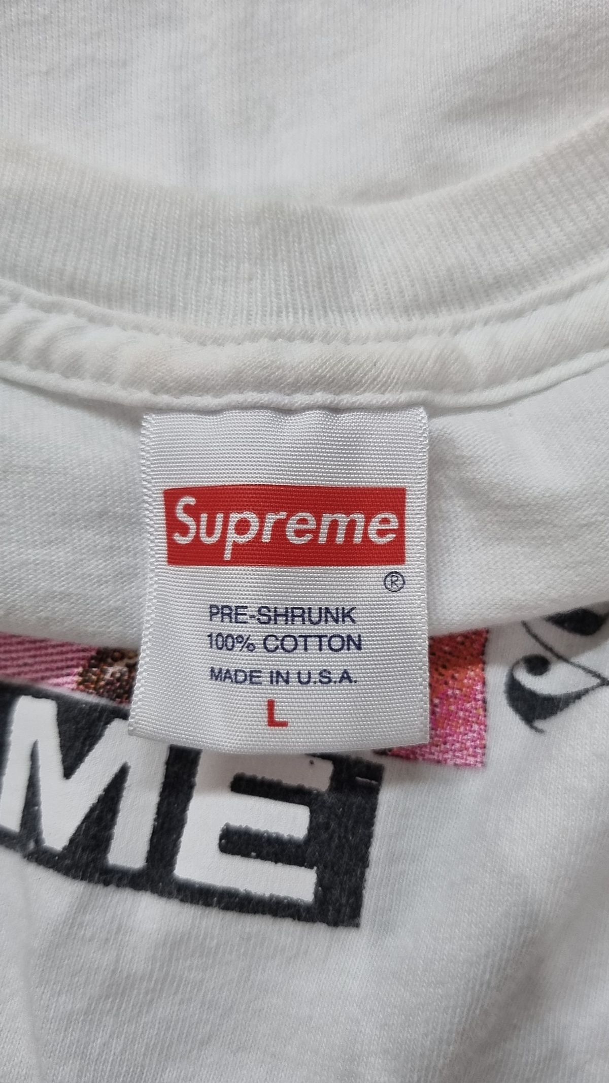 슈프림(SUPREME) 반소매 티셔츠 L