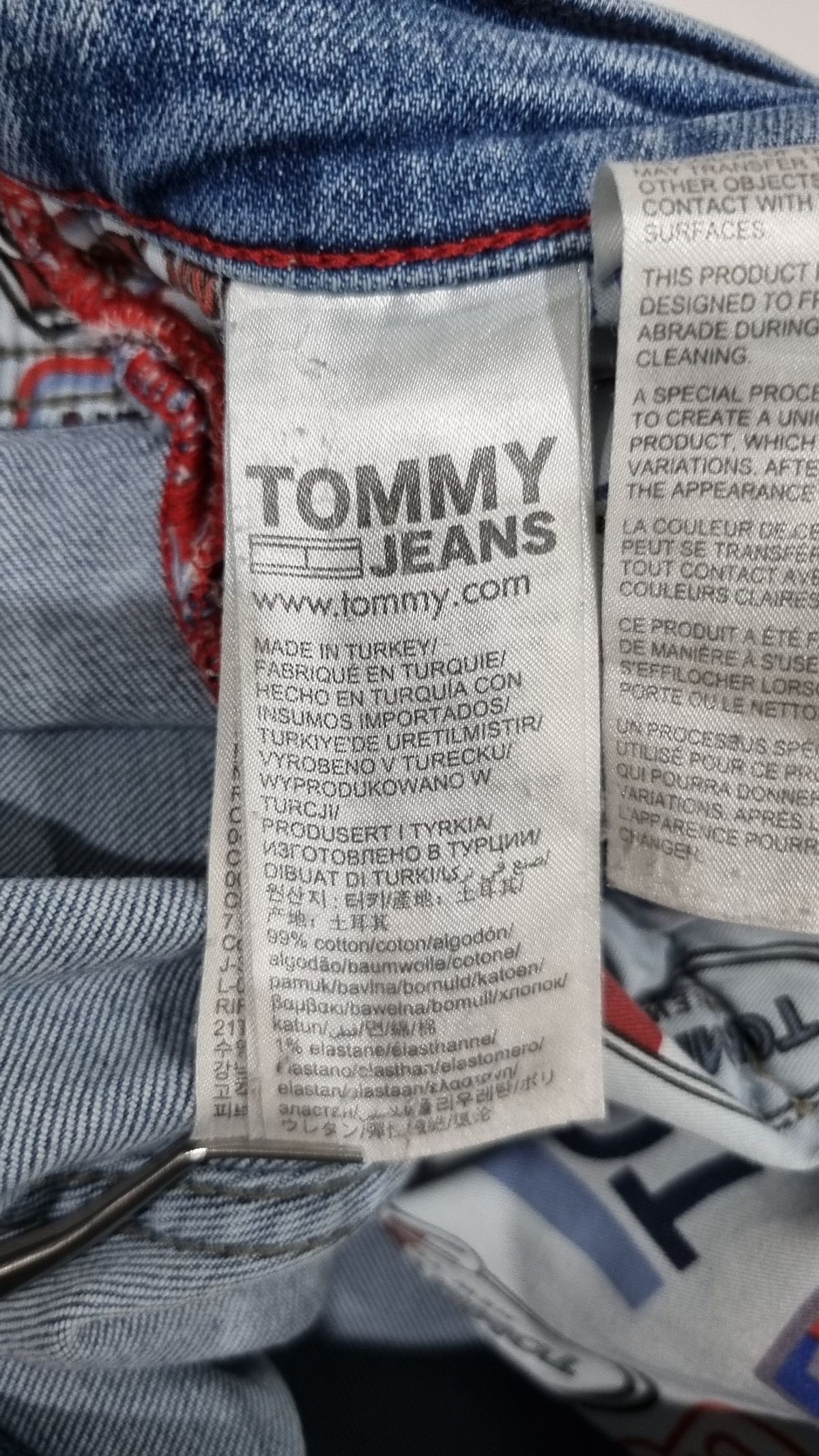 타미힐피거(TOMMY HILFIGER) 청/데님 팬츠 34