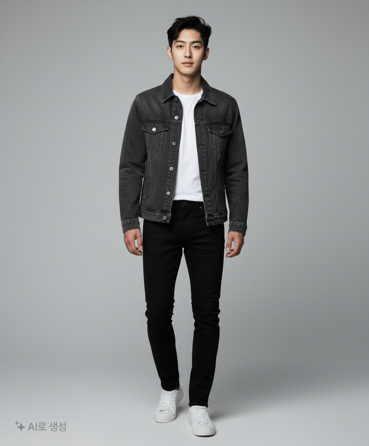 에두아르도(EDUARDO) 데님/트러커 재킷 100