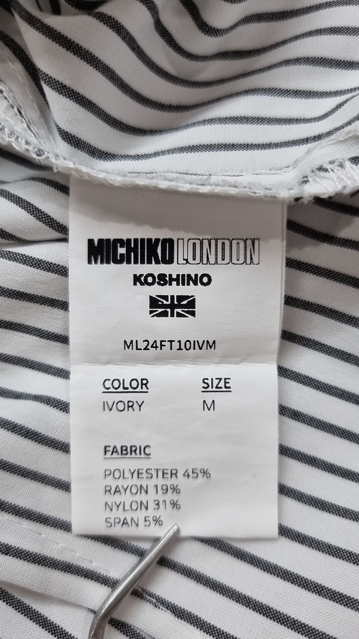 미치코런던 코시노(MICHIKO LONDON KOSHINO) 캐주얼 셔츠 M