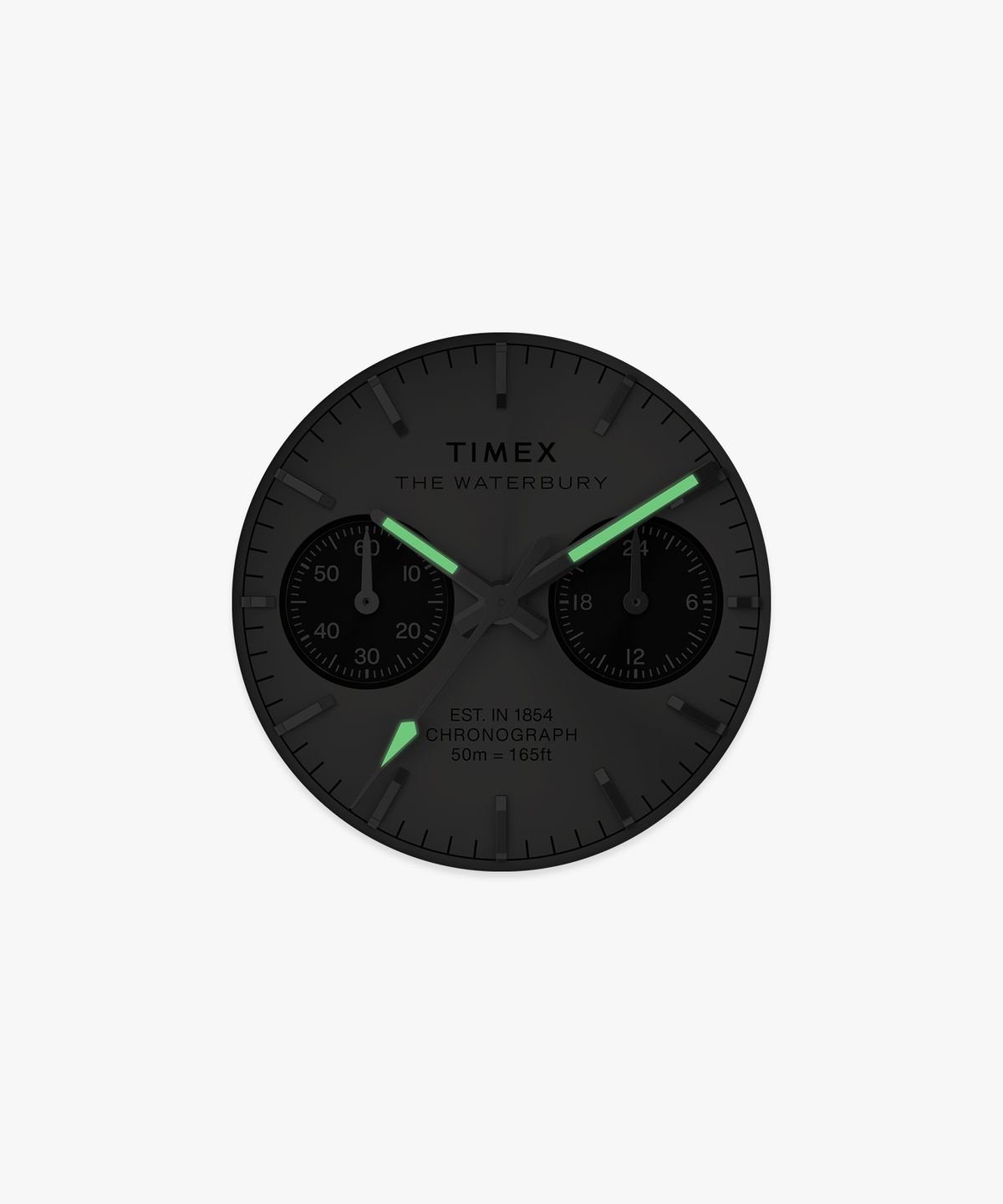 타이맥스(TIMEX) 워터베리 헤리티지 크로노그래프 가죽시계 39mm