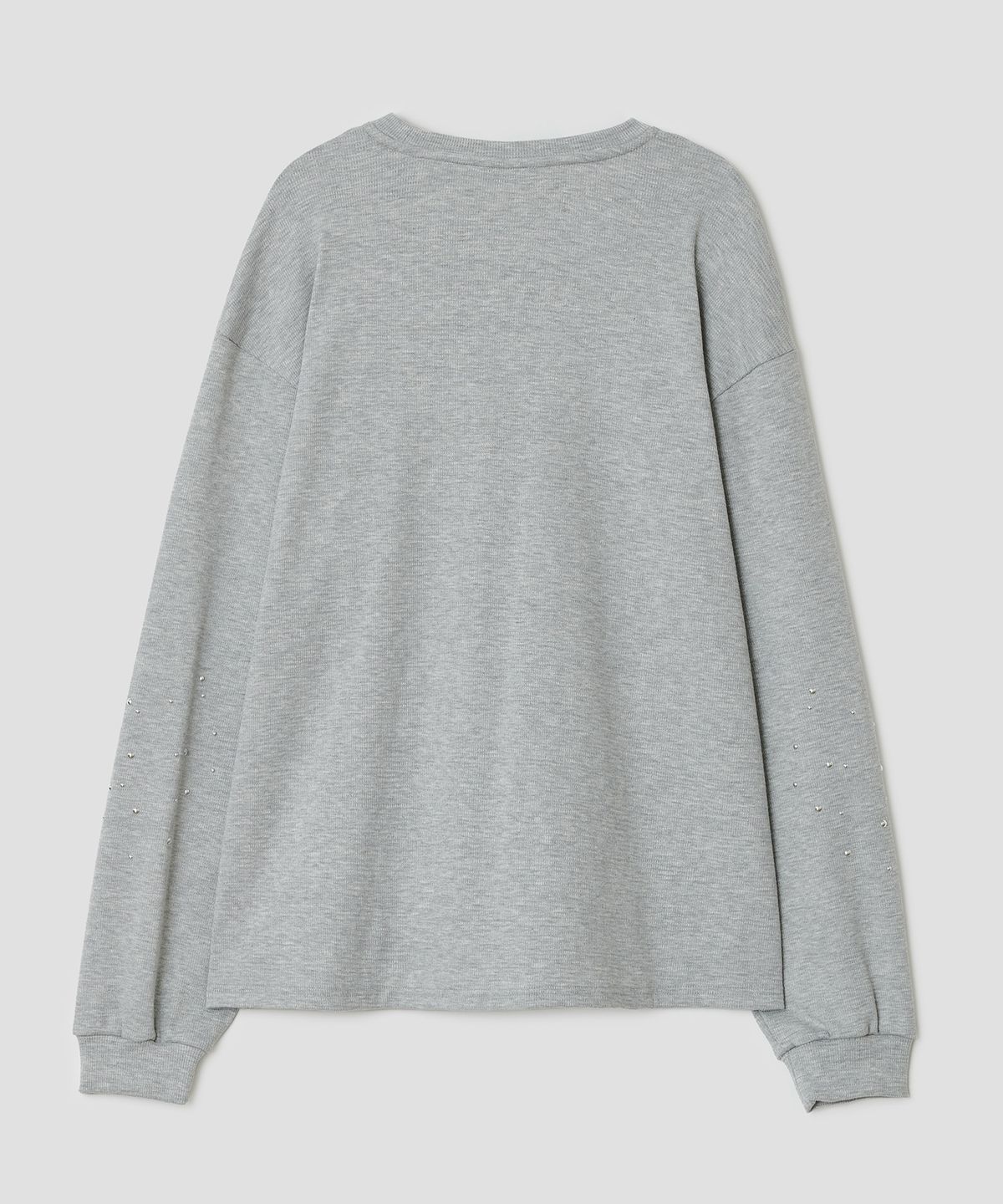타입서비스(TYPESERVICE) Textured Hotfix Top [Gray]