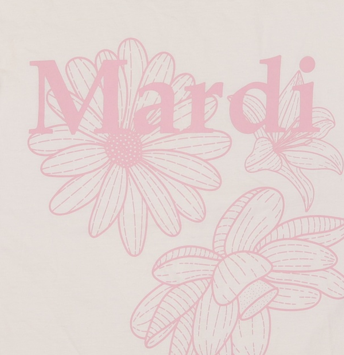 마르디 메크르디(MARDI MERCREDI) 반소매 티셔츠 FREE